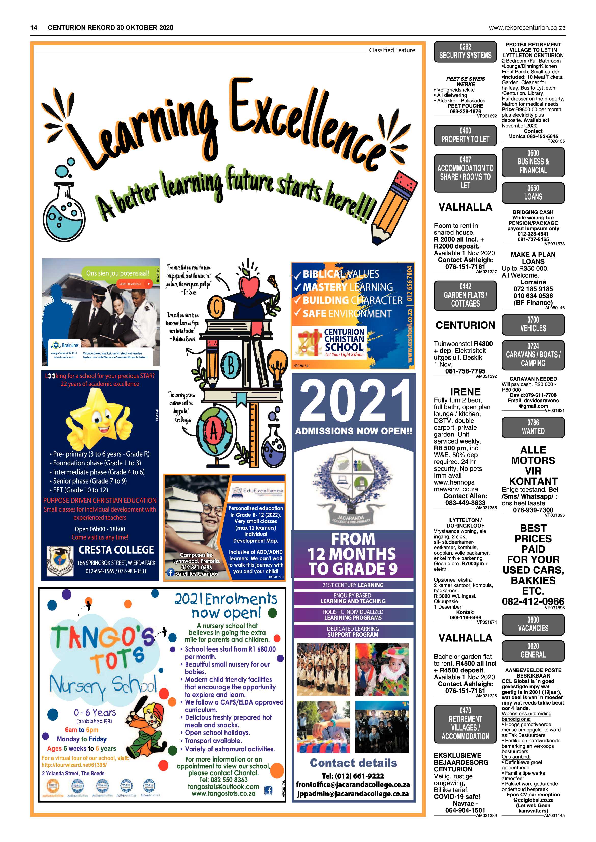 Rekord Centurion 30 October 2020 page 14