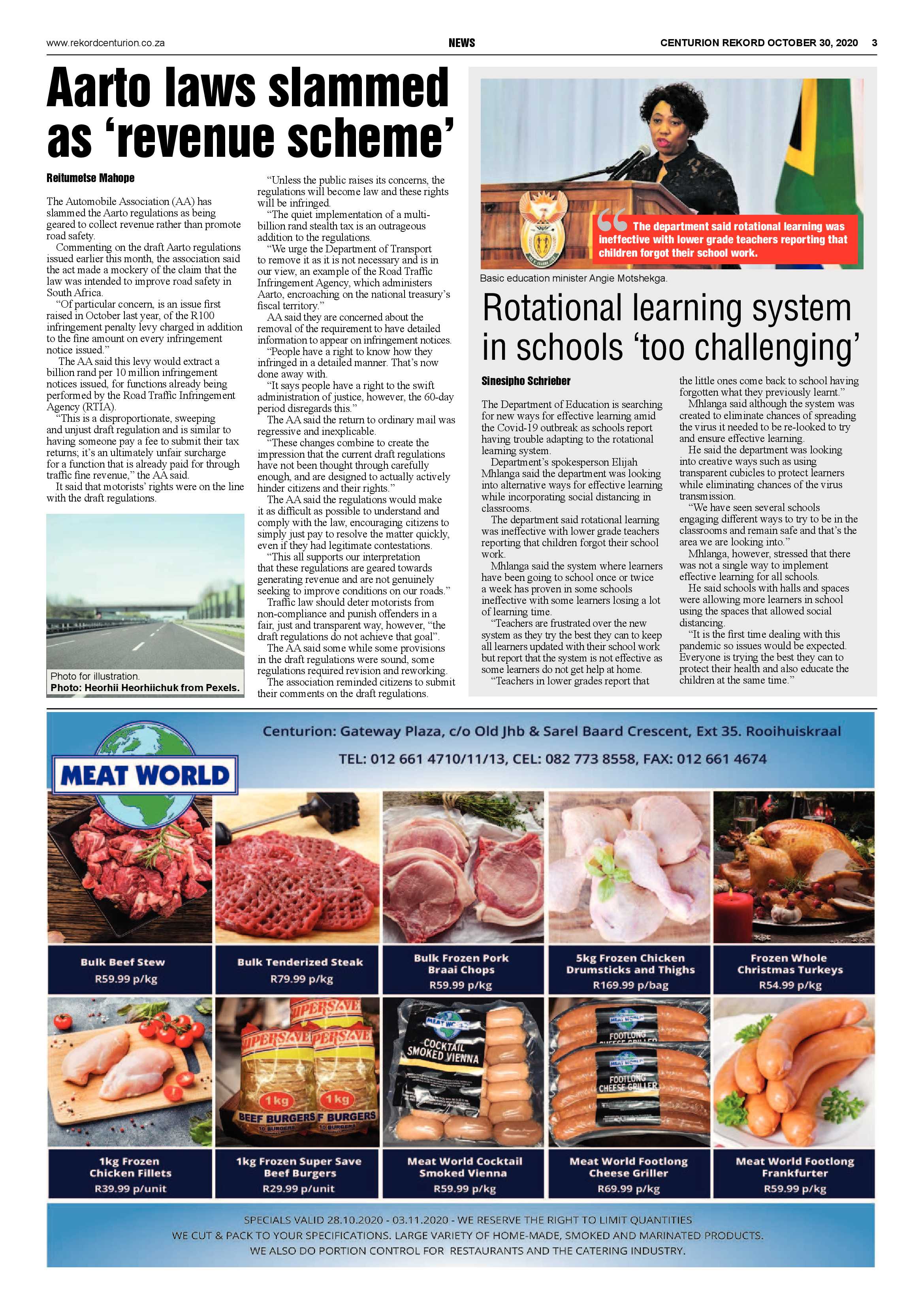 Rekord Centurion 30 October 2020 page 3