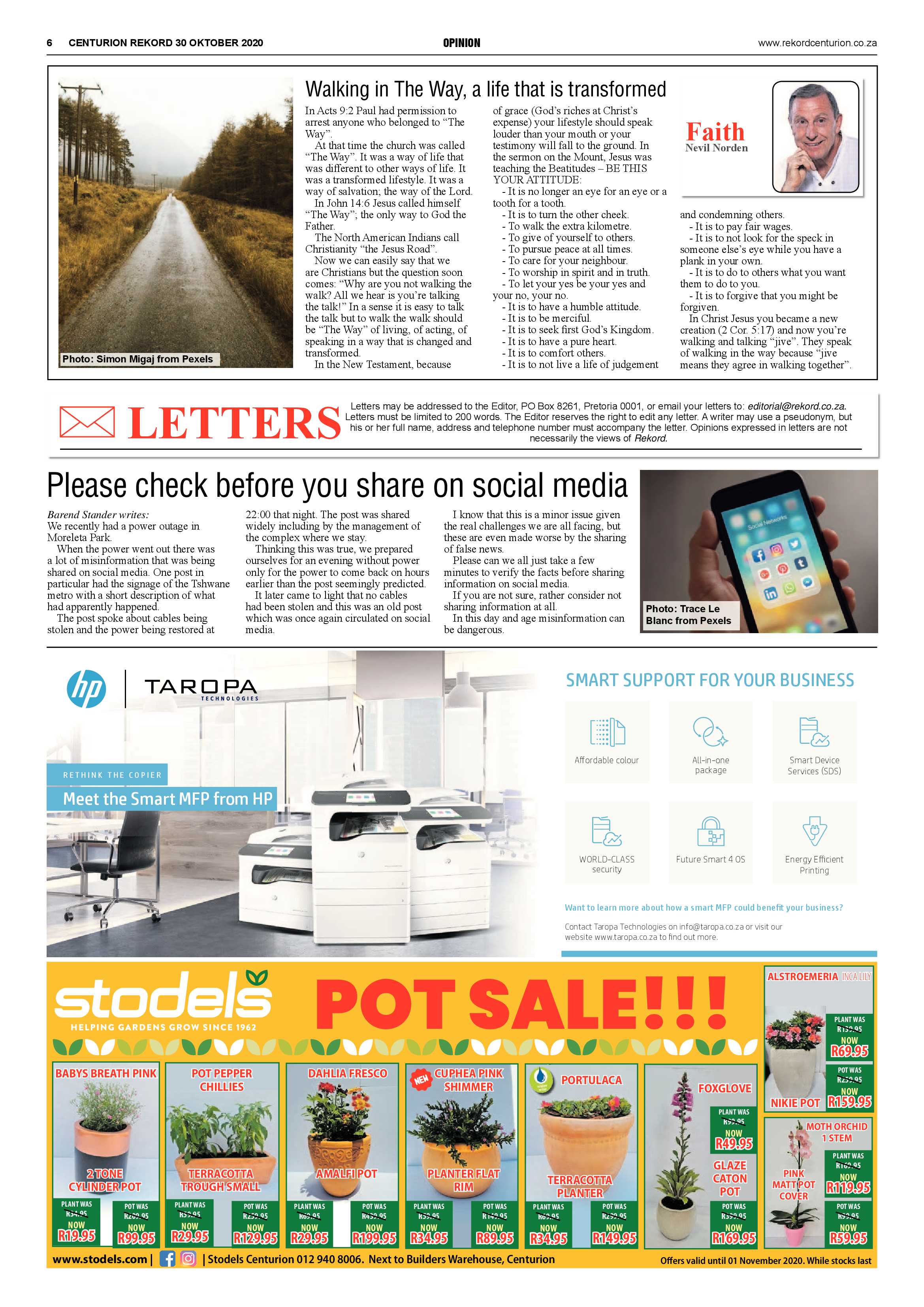 Rekord Centurion 30 October 2020 page 6