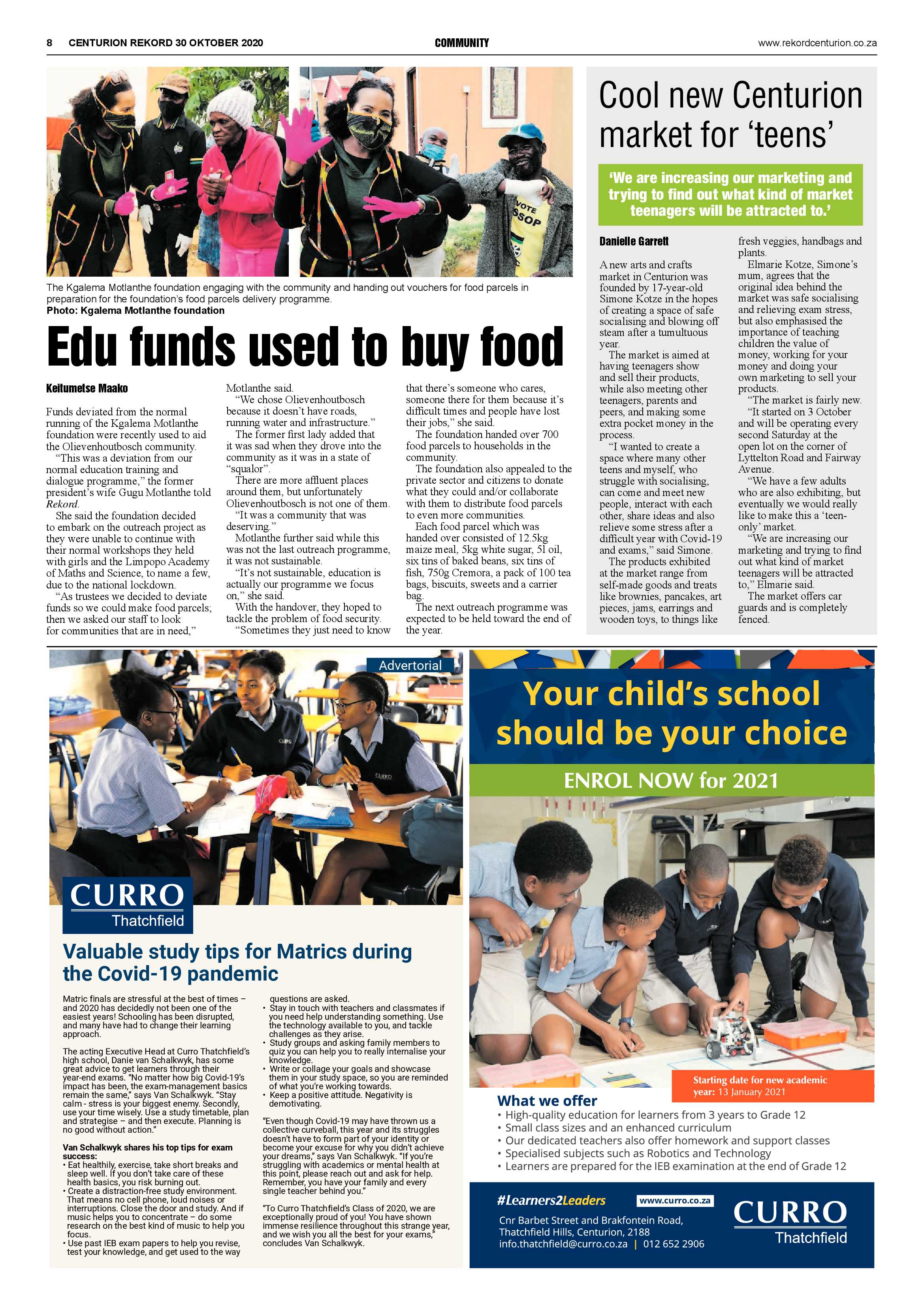 Rekord Centurion 30 October 2020 page 8