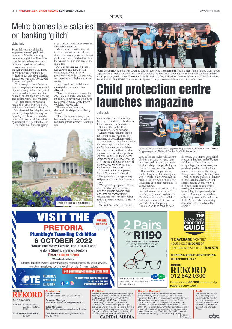 Rekord Centurion 30 September 2022 page 2