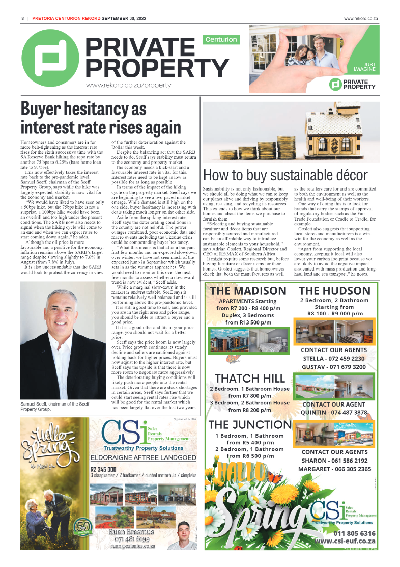 Rekord Centurion 30 September 2022 page 8