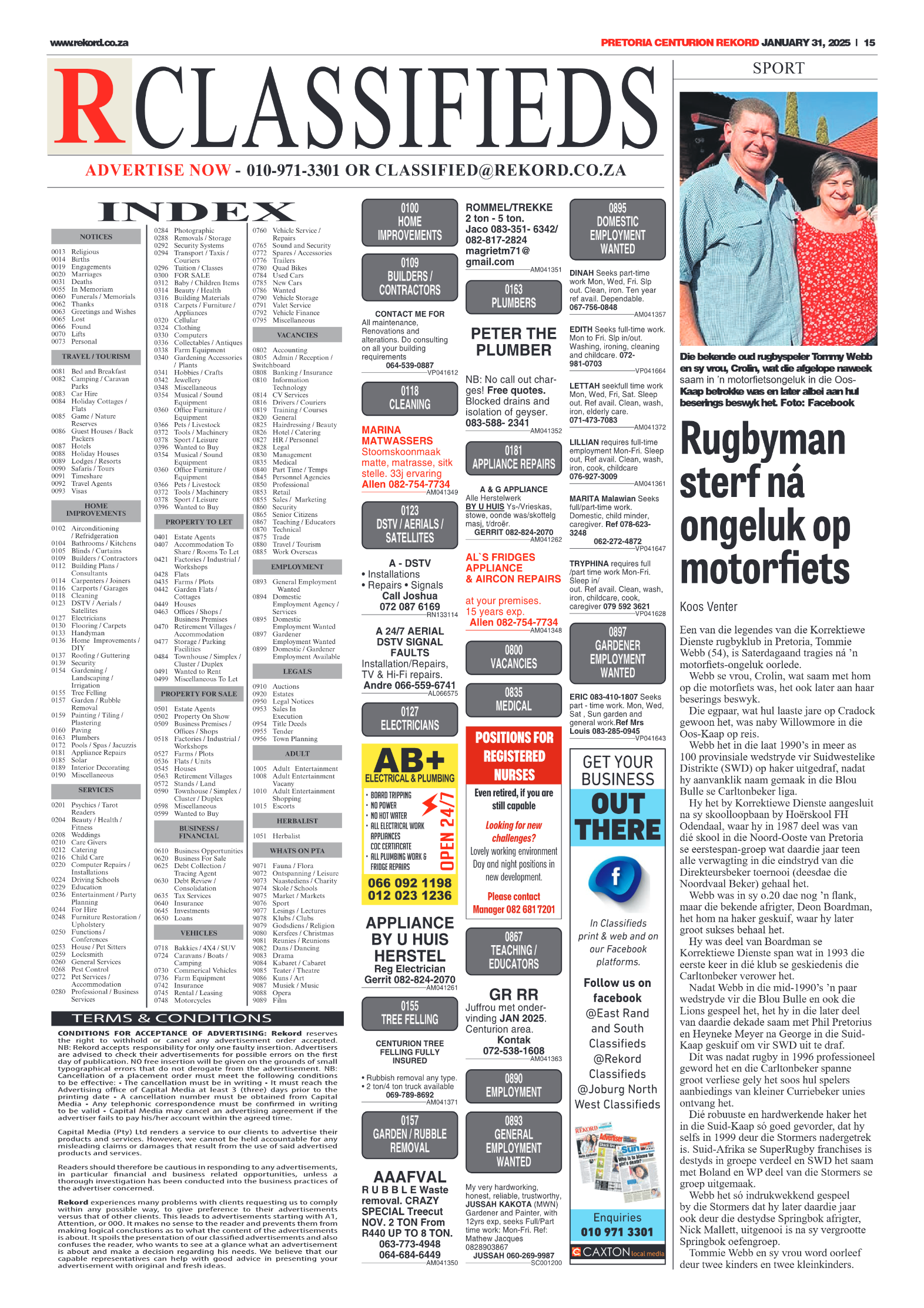 Rekord Centurion 31 January 2024 page 15