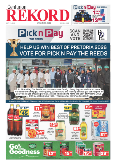 Rekord Centurion 31 July 2026