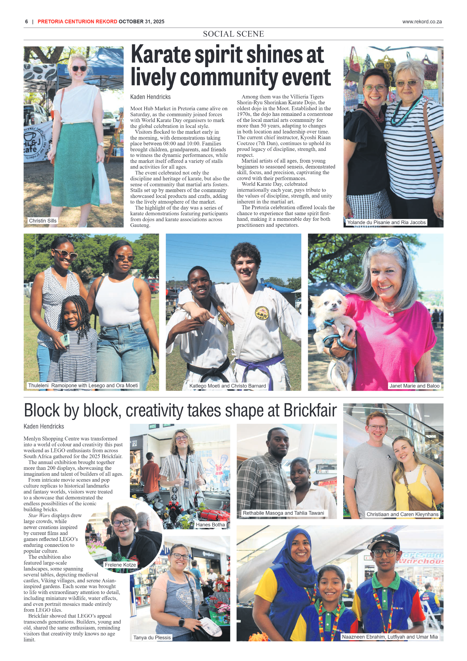 Rekord Centurion 31 October 2025 page 6