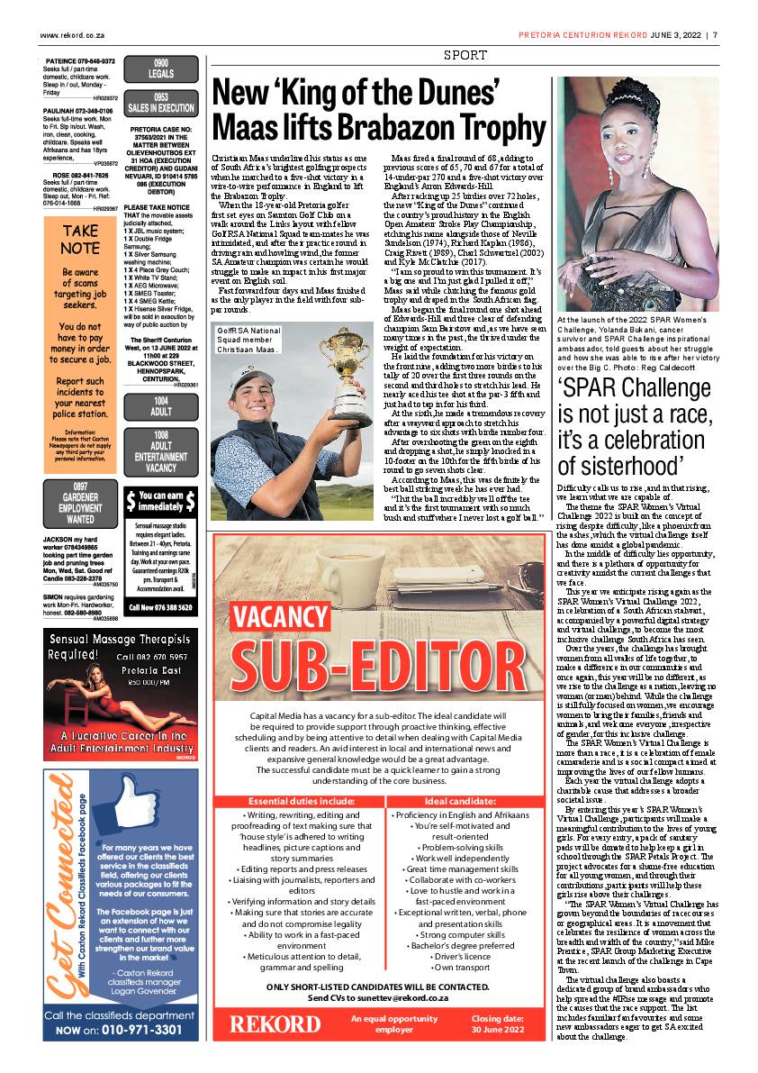 Rekord Centurion 3 June 2022 page 7