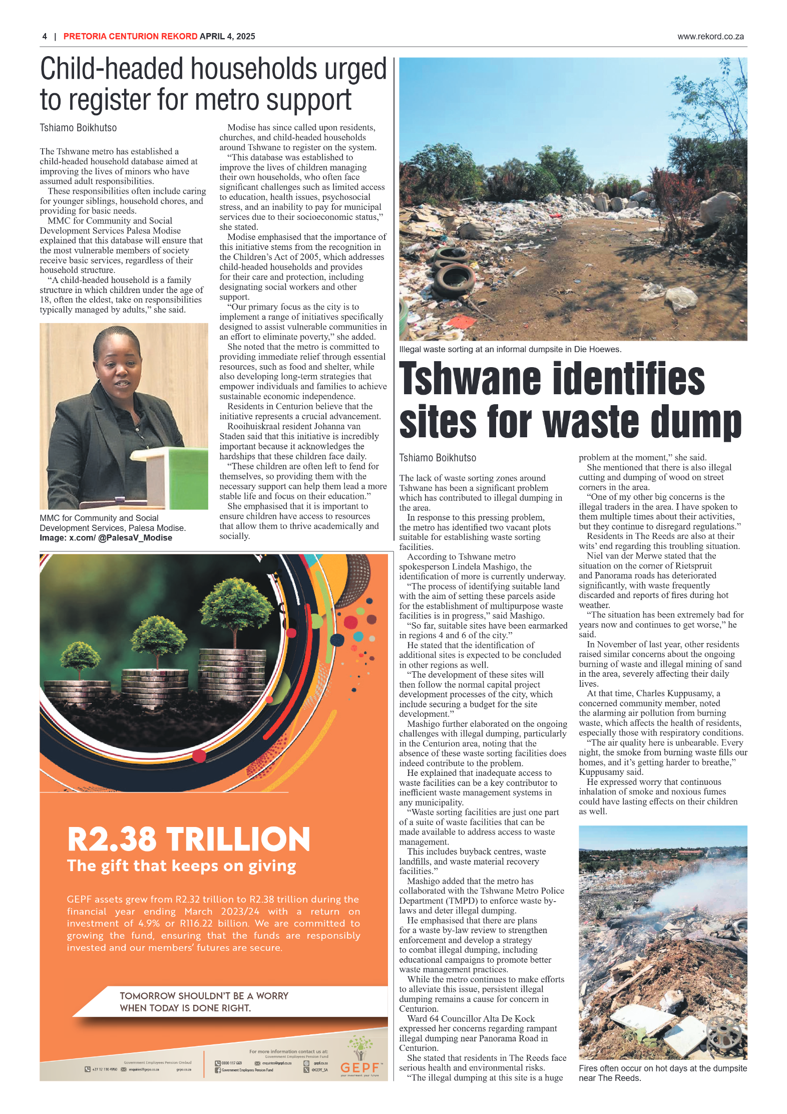 Rekord Centurion 4 April 2025 page 4