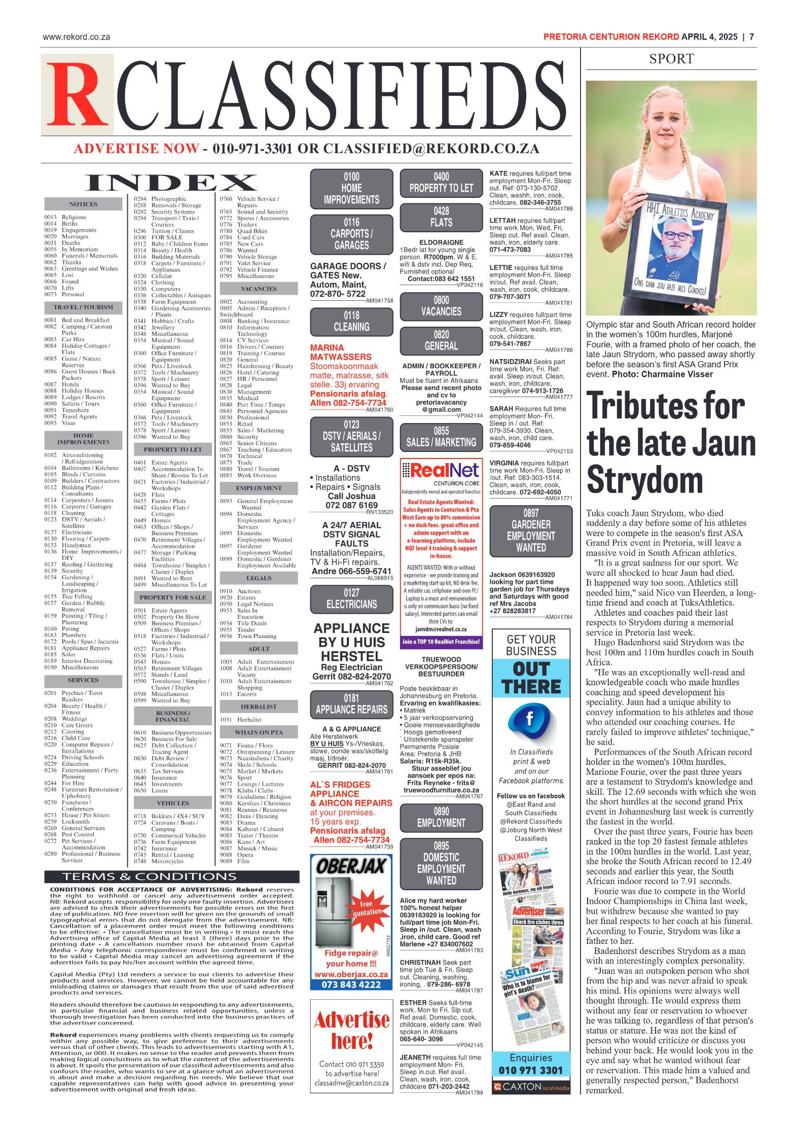 Rekord Centurion 4 April 2025 page 7