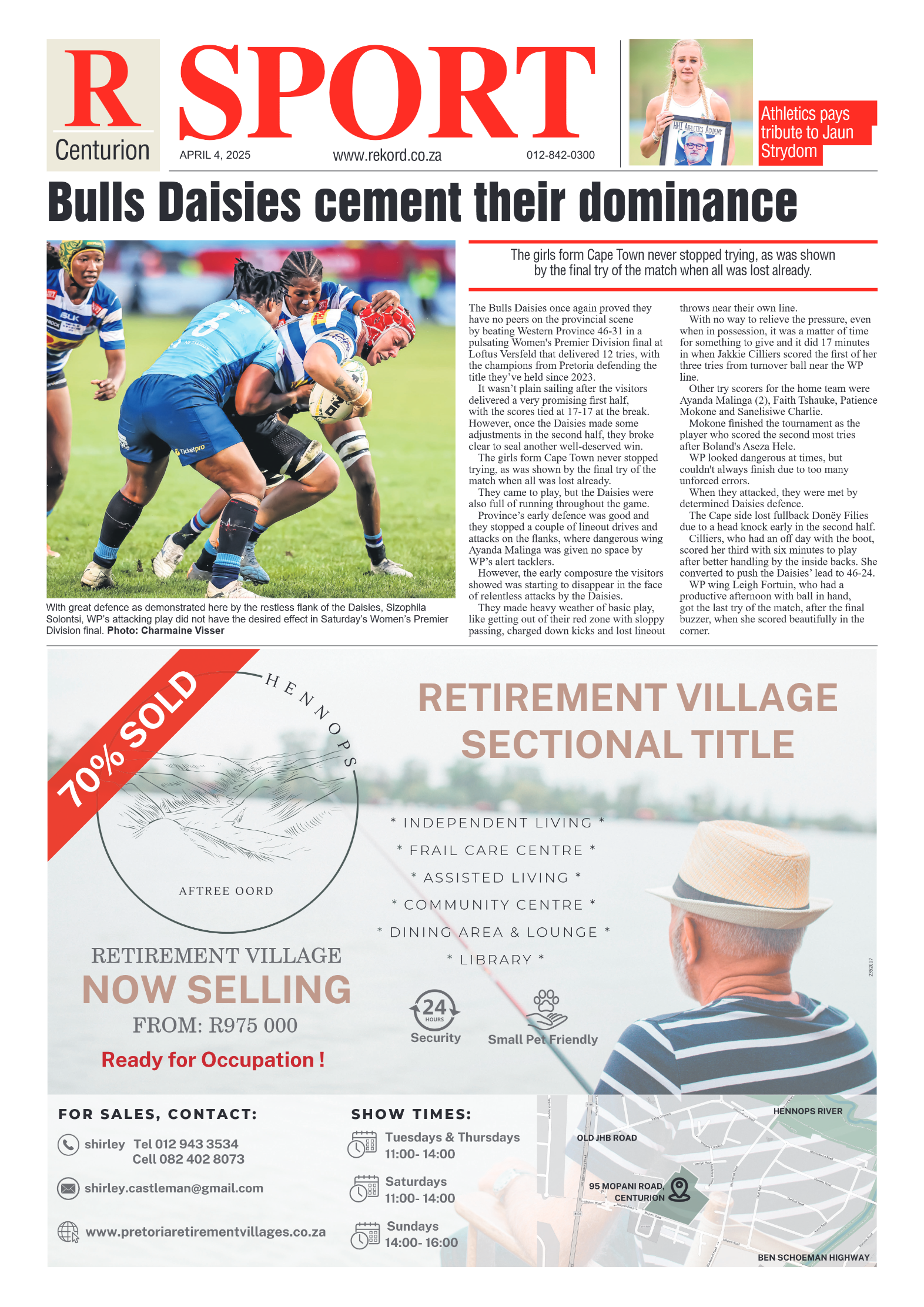 Rekord Centurion 4 April 2025 page 8