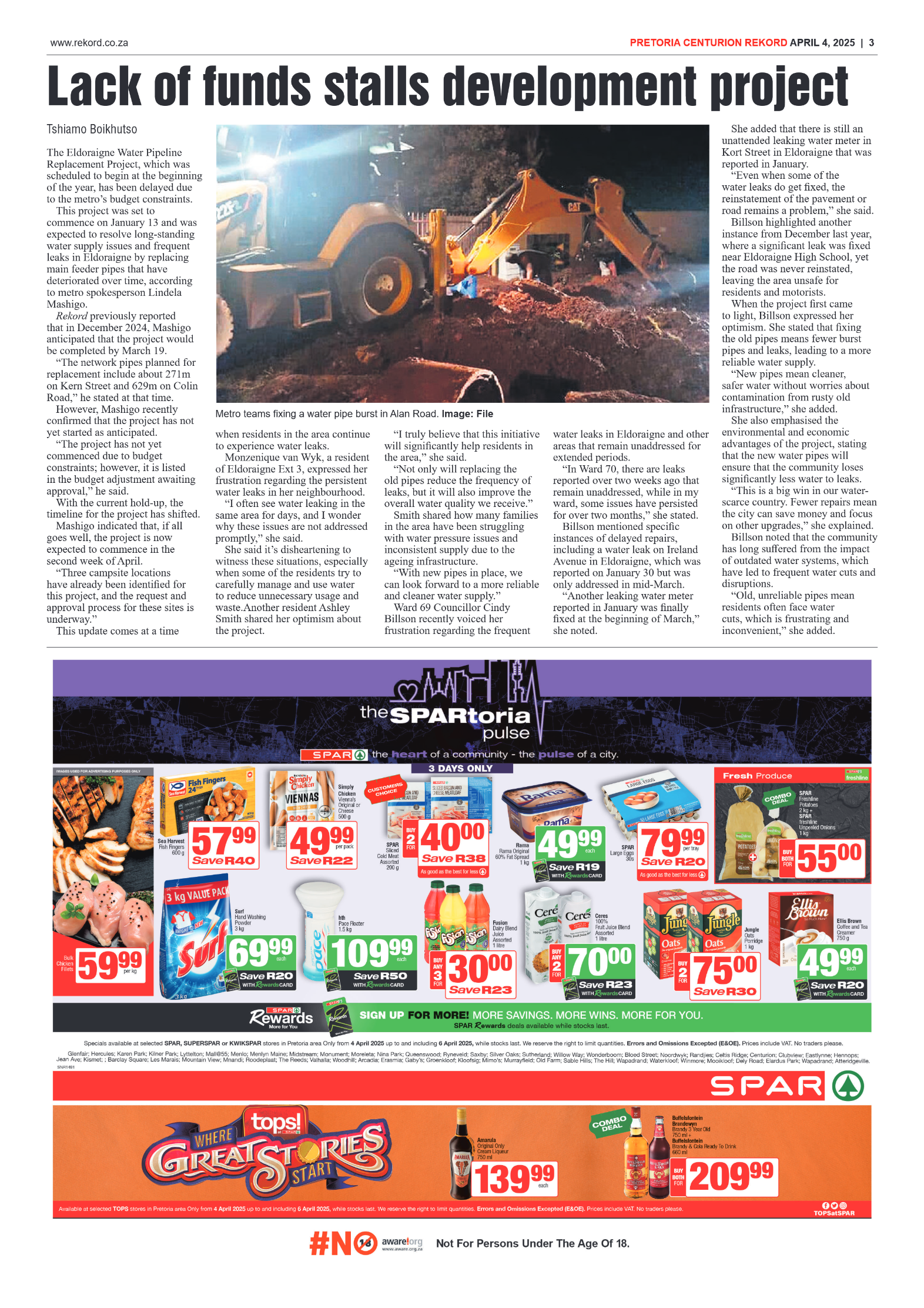 Rekord Centurion 4 April 2025 page 3
