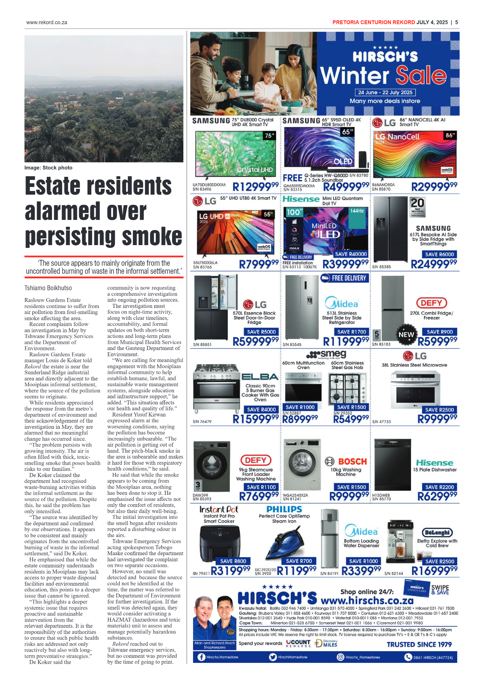 Rekord Centurion 4 July 2025 page 5