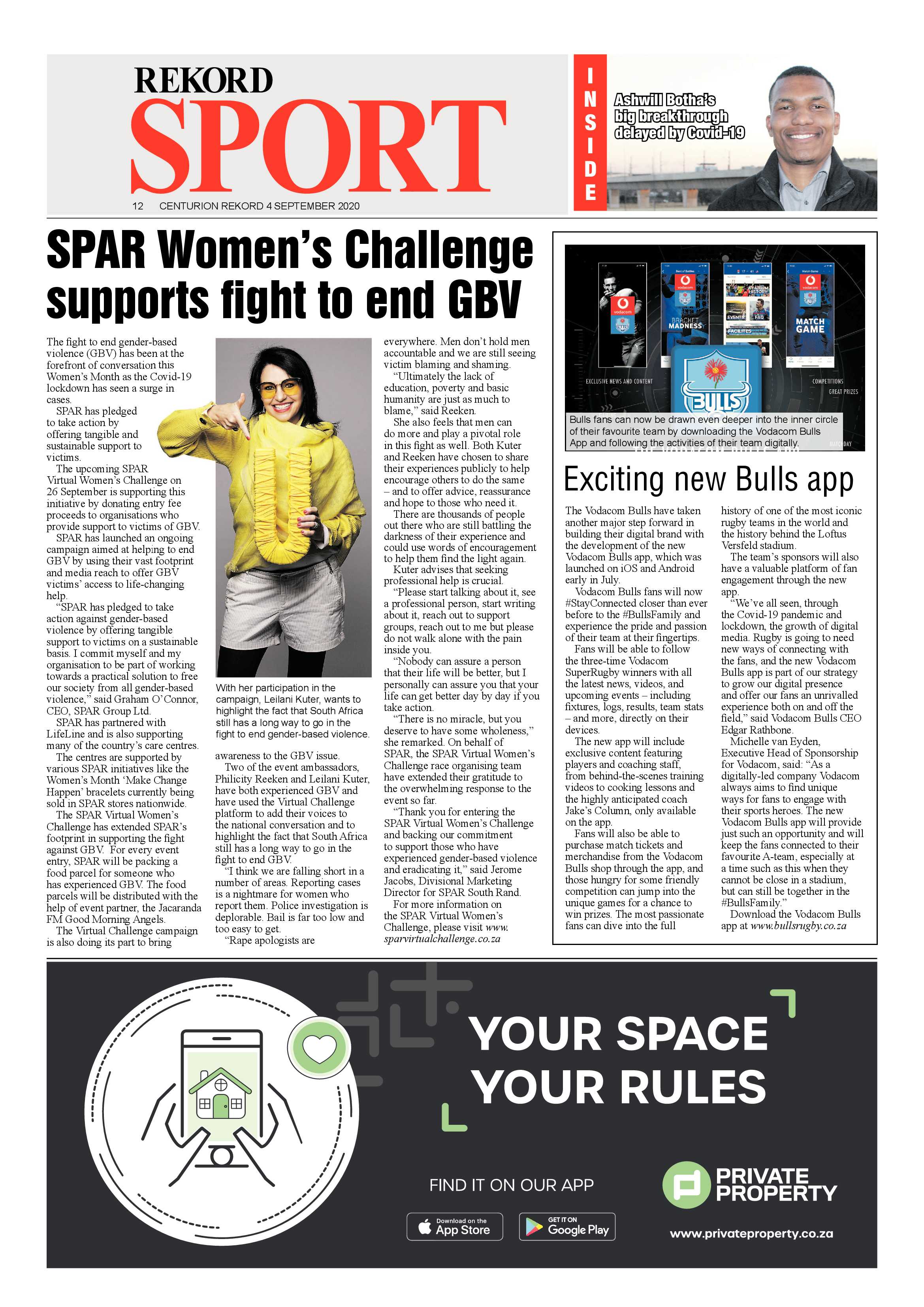 Rekord Centurion 4 September 2020 page 12