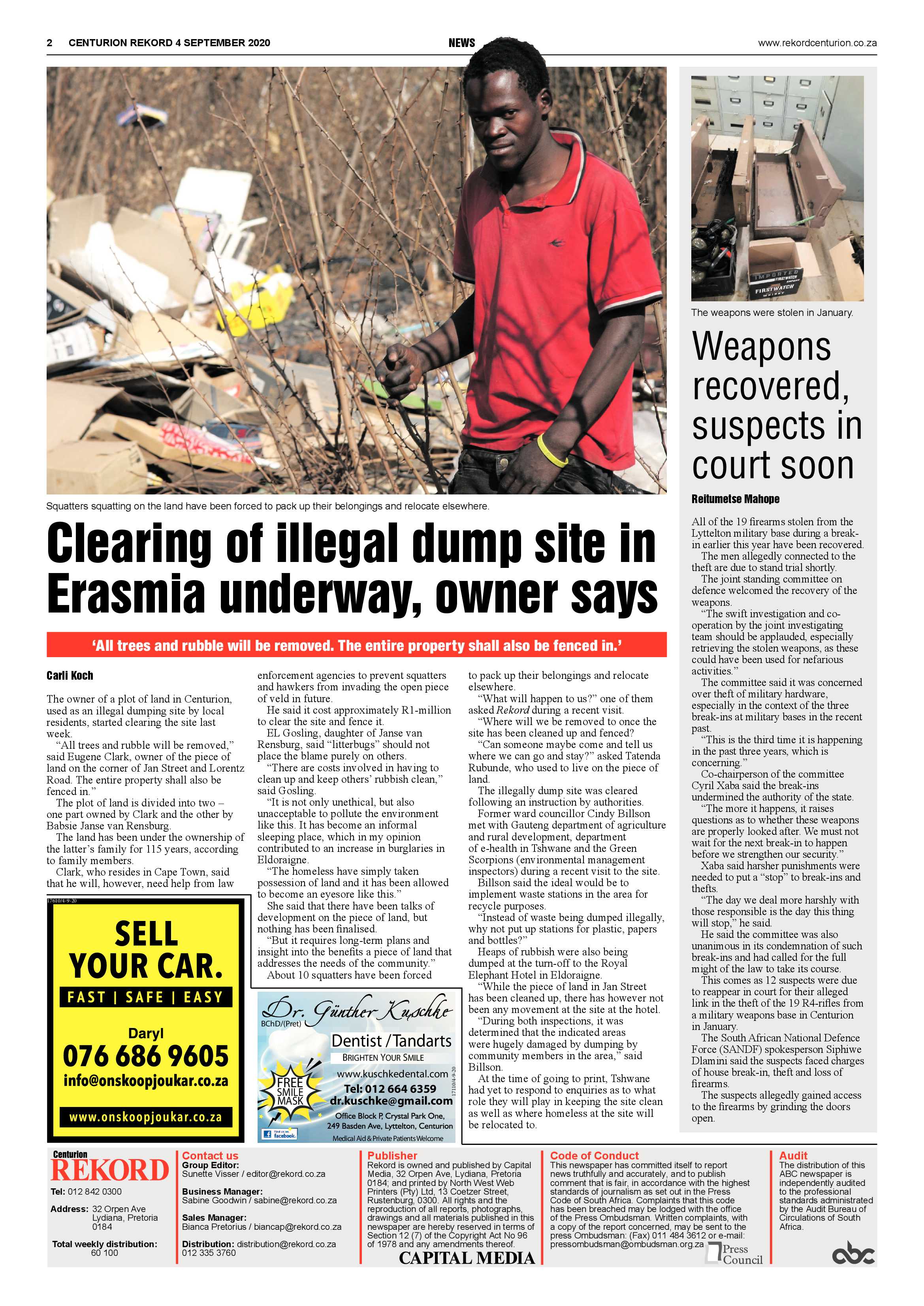 Rekord Centurion 4 September 2020 page 2