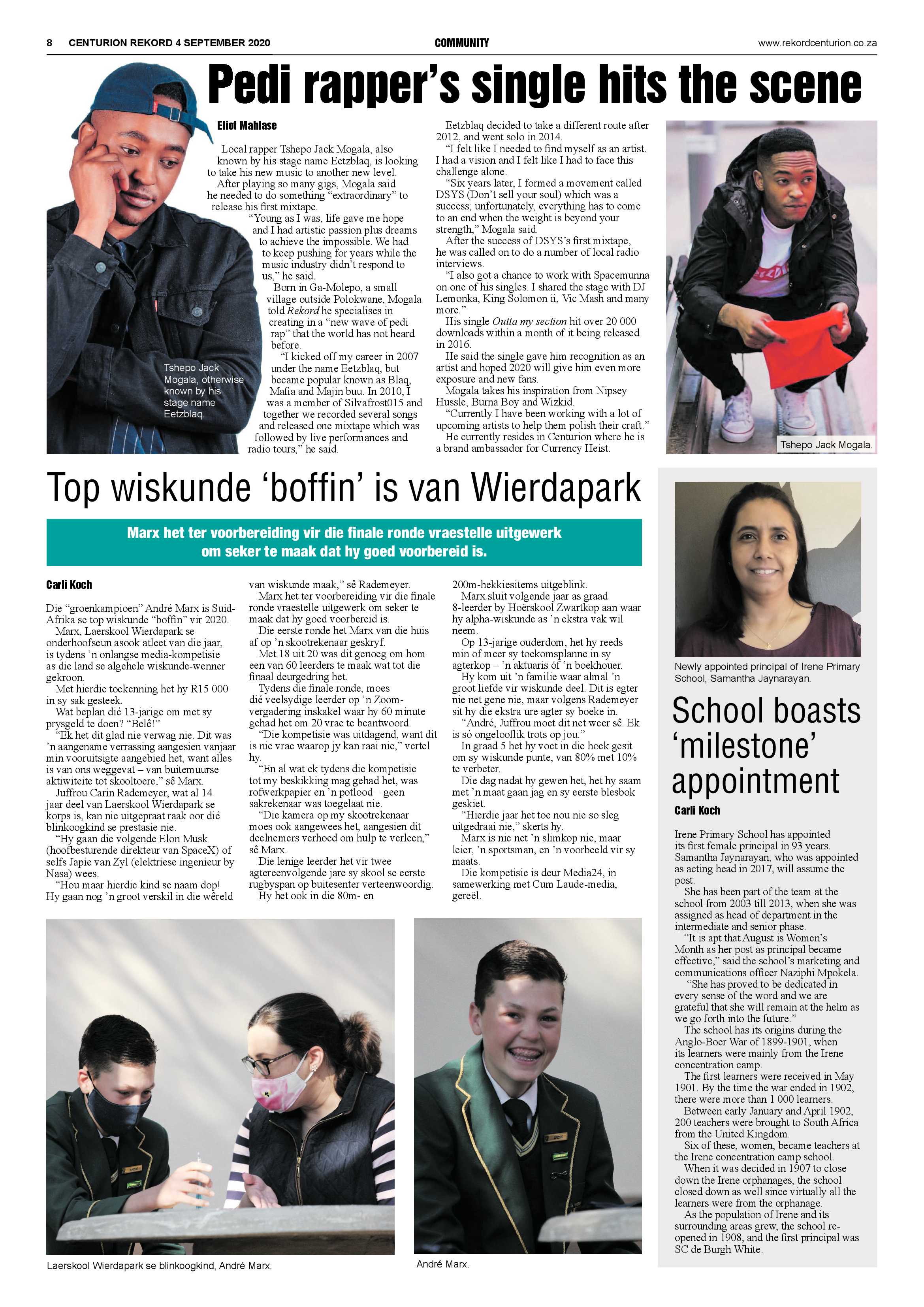 Rekord Centurion 4 September 2020 page 8