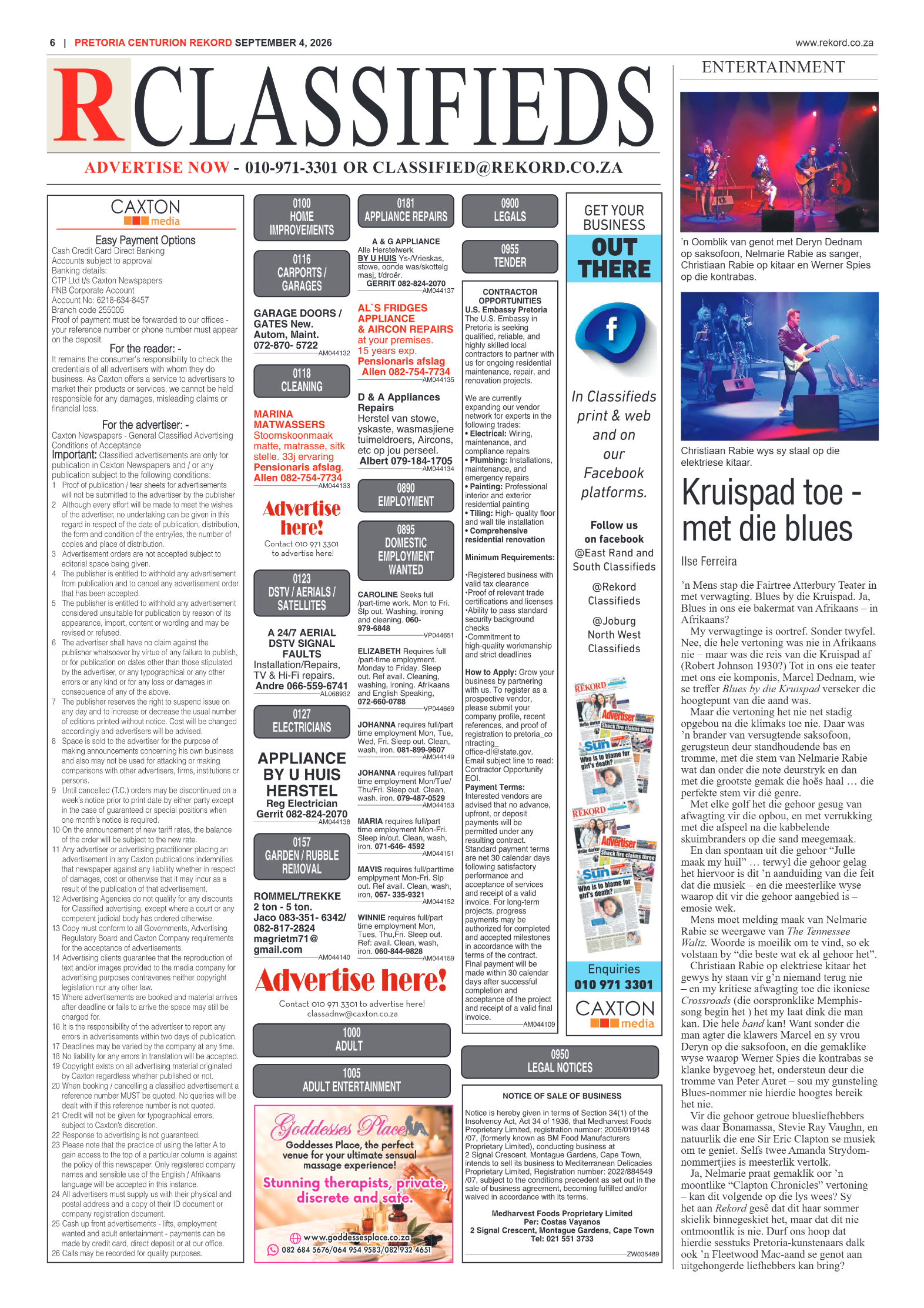 Rekord Centurion 4 September 2026 page 6