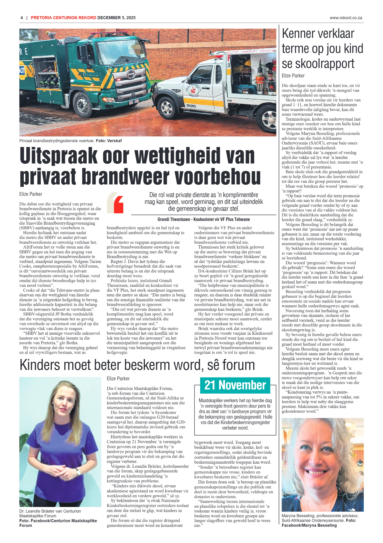 Rekord Centurion 5 December 2025 page 4