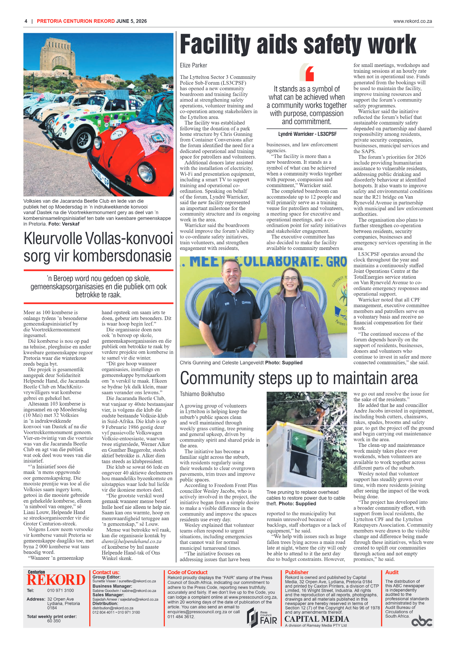Rekord Centurion 5 June 2026 page 4