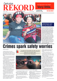 Rekord Centurion 5 June 2026