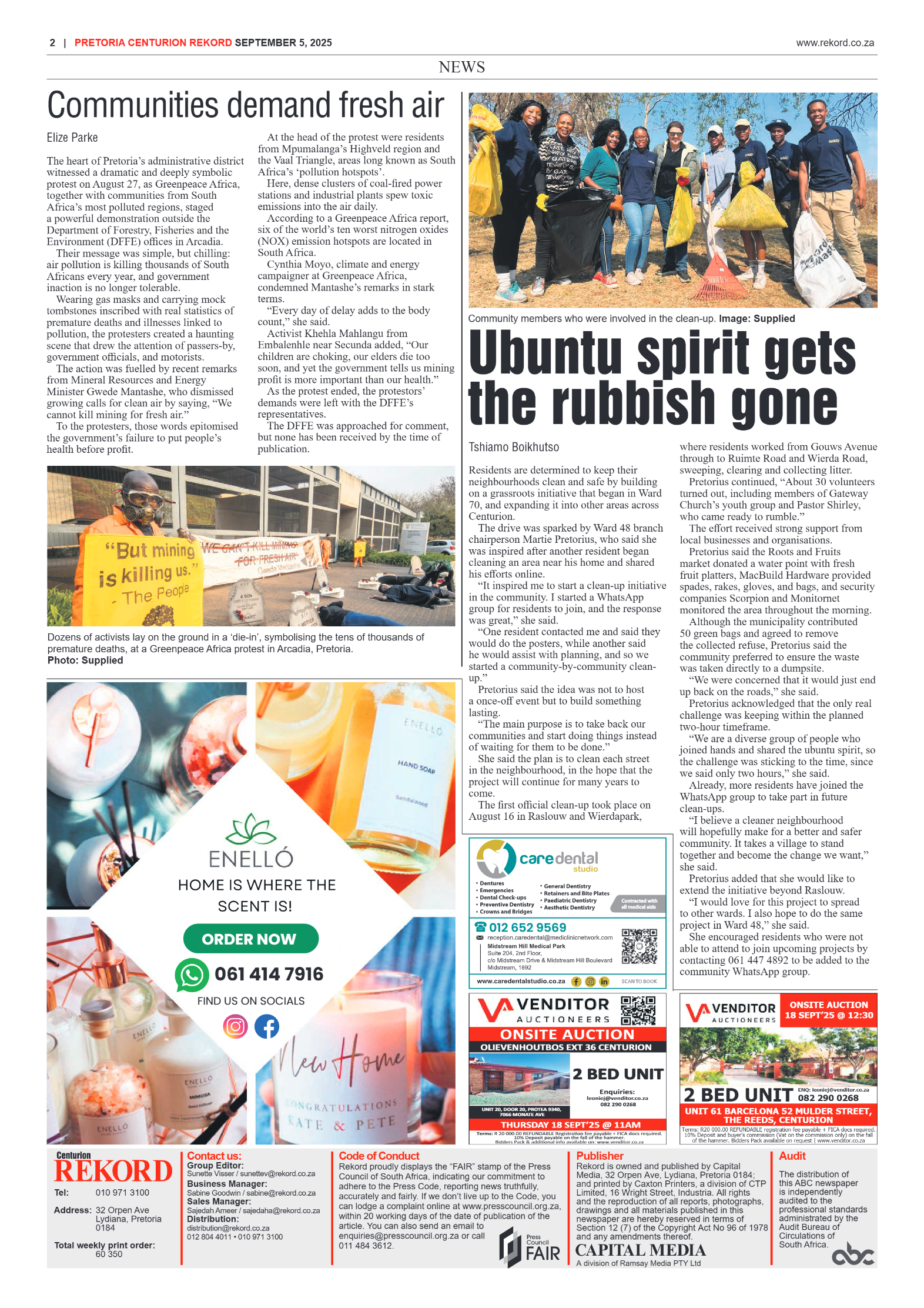 Rekord Centurion 5 September 2025 page 2