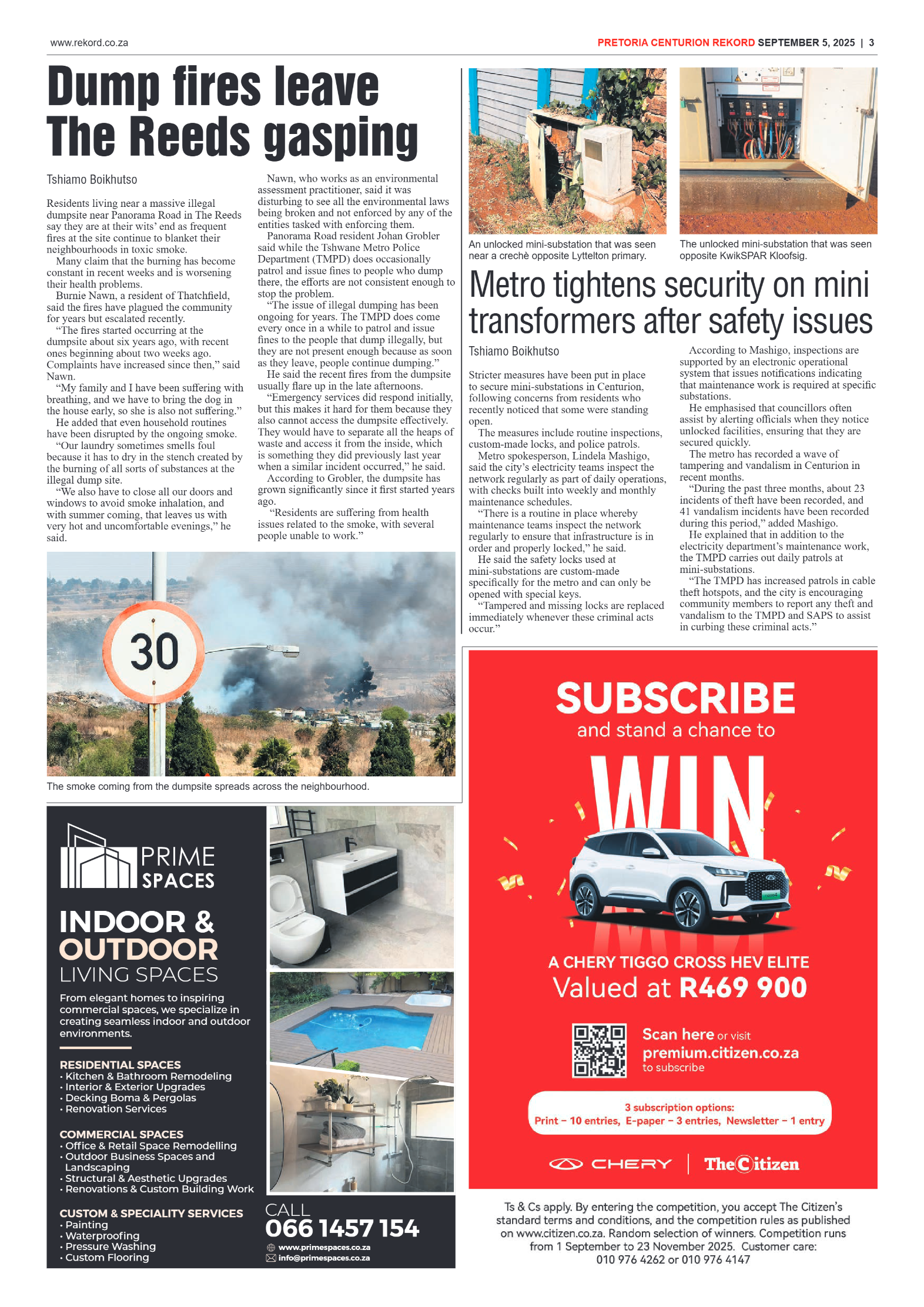 Rekord Centurion 5 September 2025 page 3