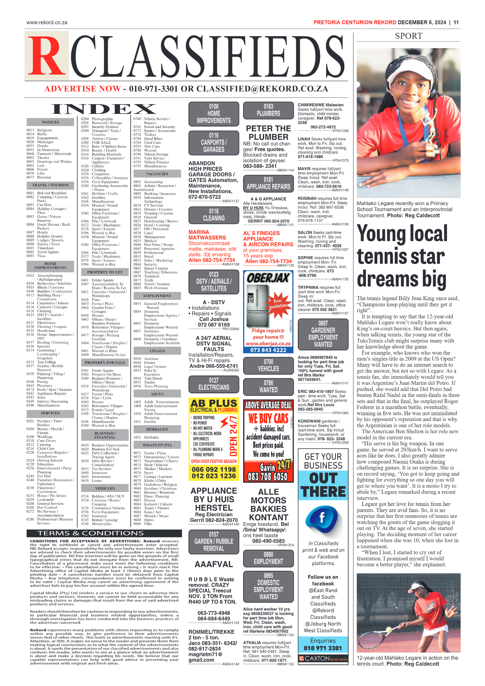 Rekord Centurion 6 December 2024 page 11