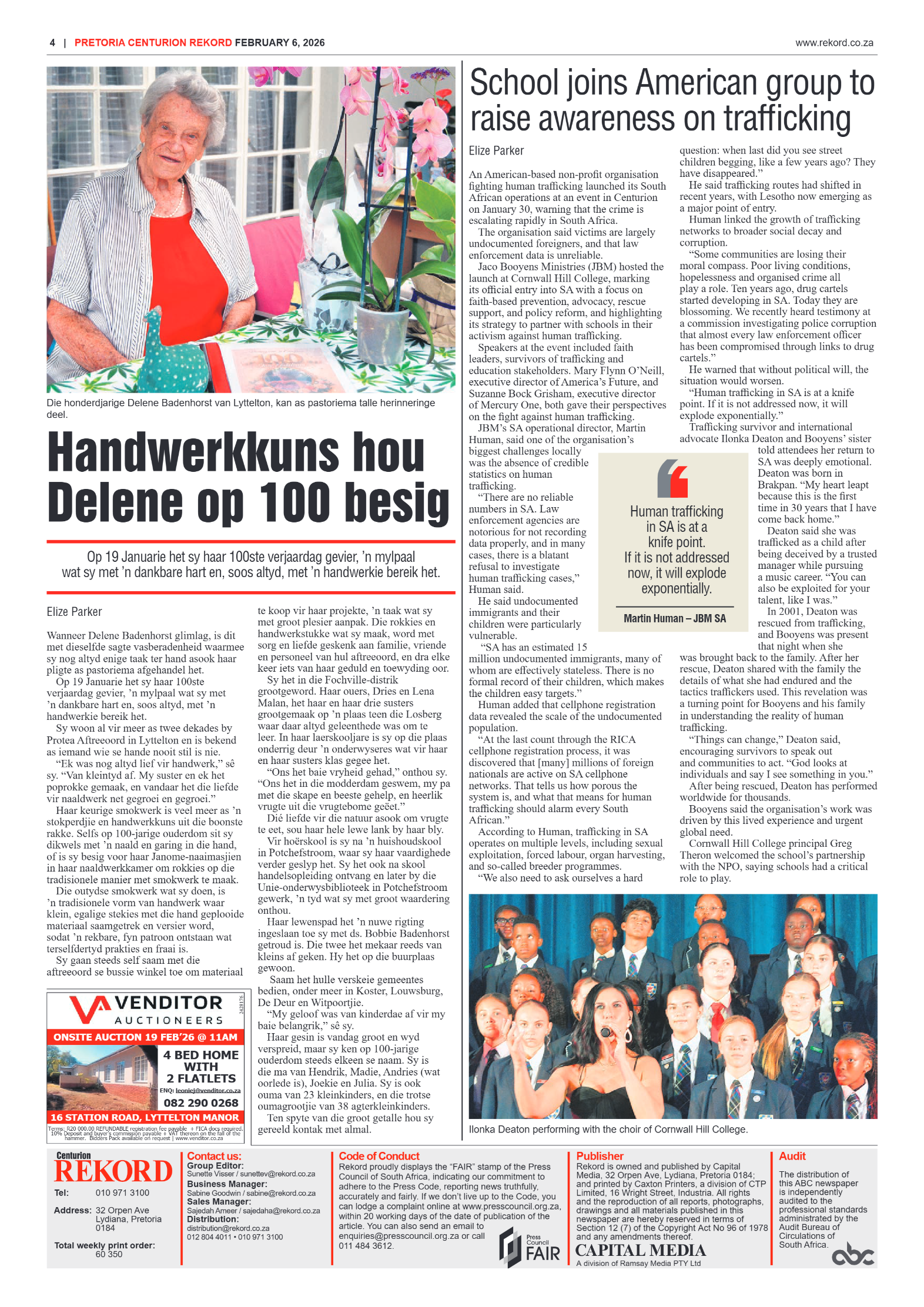 Rekord Centurion 6 February 2026 page 4