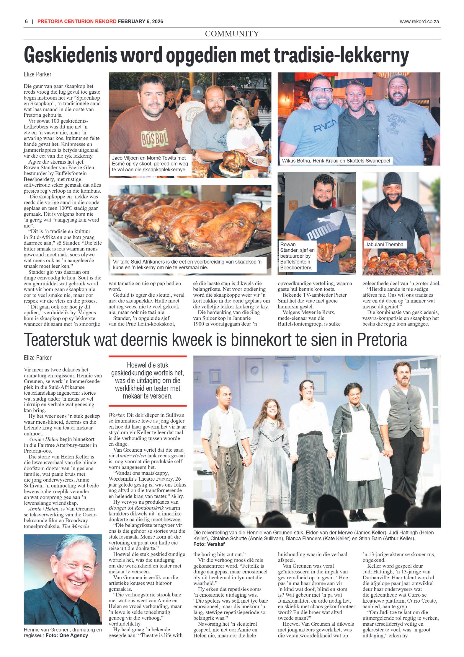 Rekord Centurion 6 February 2026 page 6