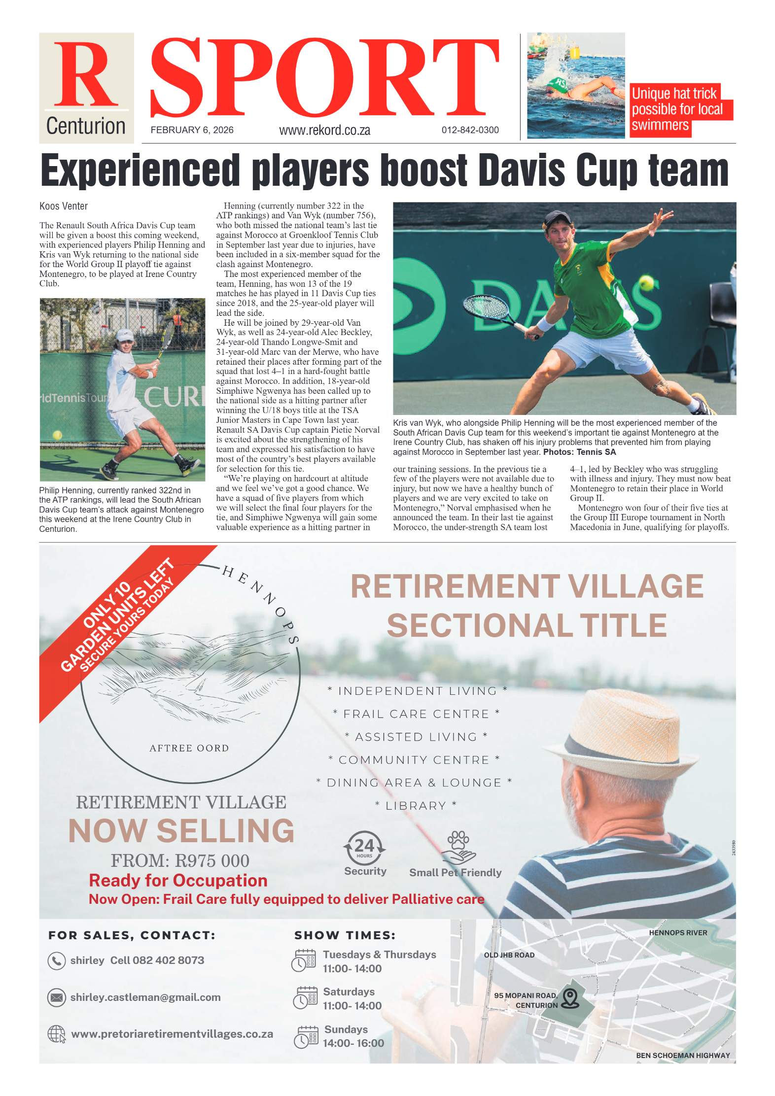 Rekord Centurion 6 February 2026 page 8