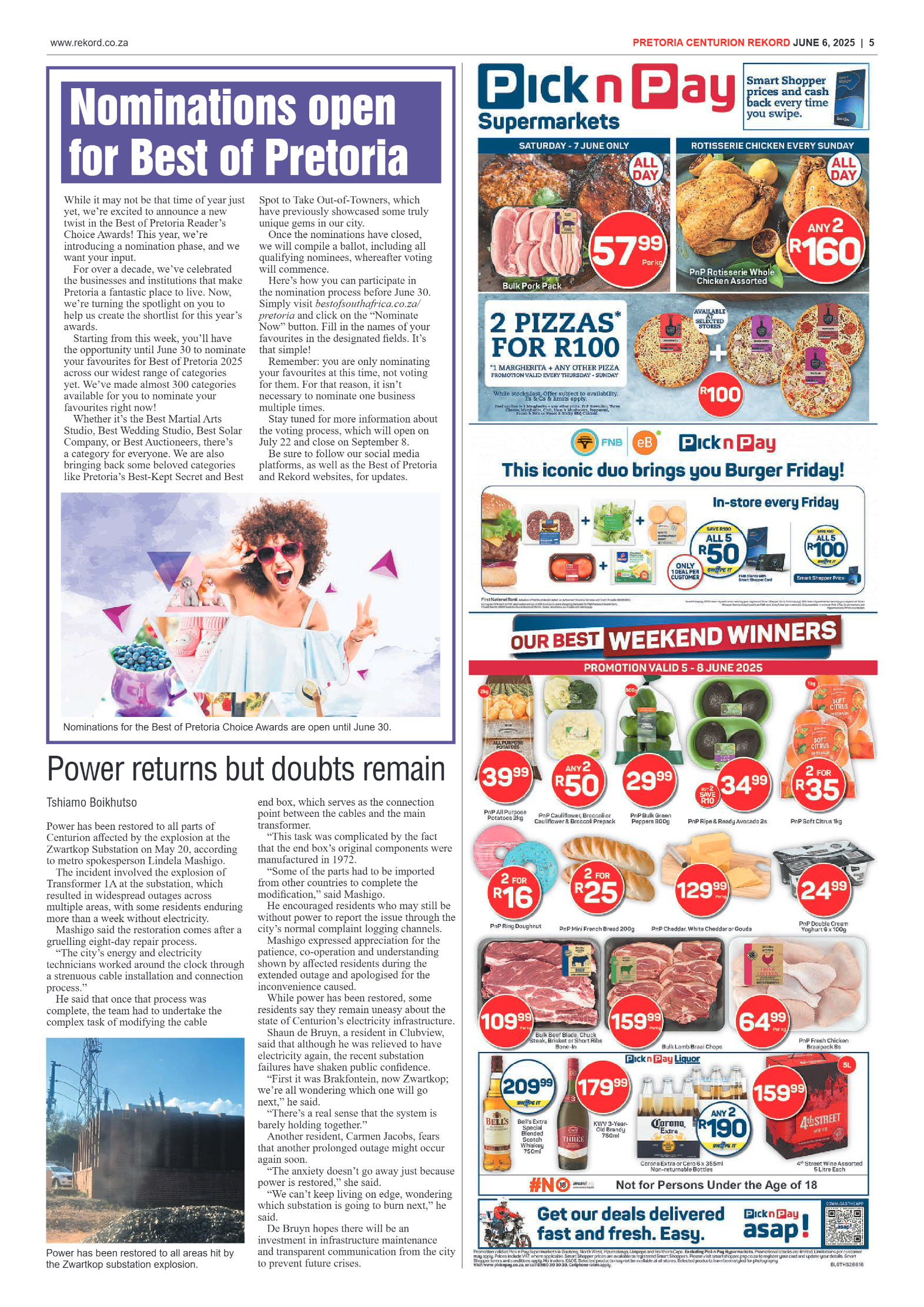 Rekord Centurion 6 June 2025 page 5