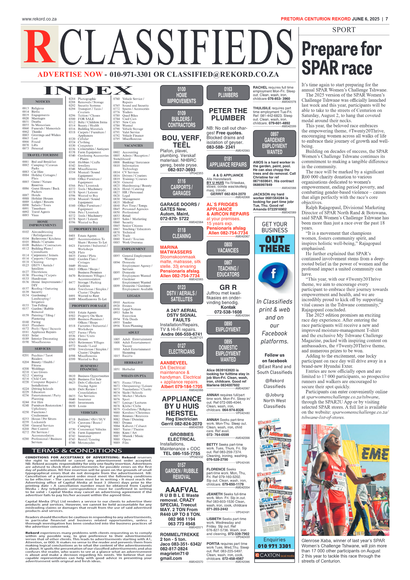 Rekord Centurion 6 June 2025 page 7