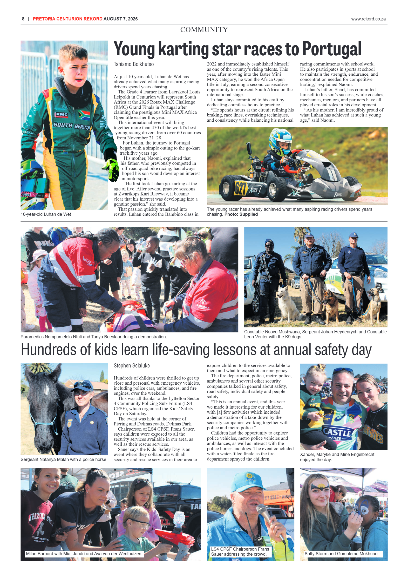 Rekord Centurion 7 August 2026 page 10