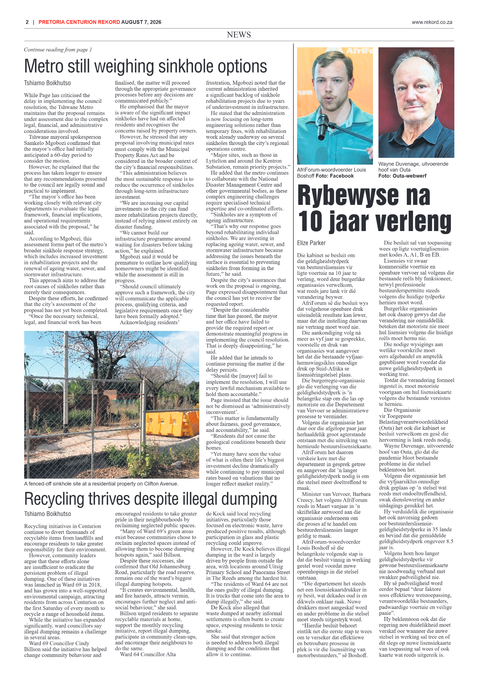 Rekord Centurion 7 August 2026 page 4