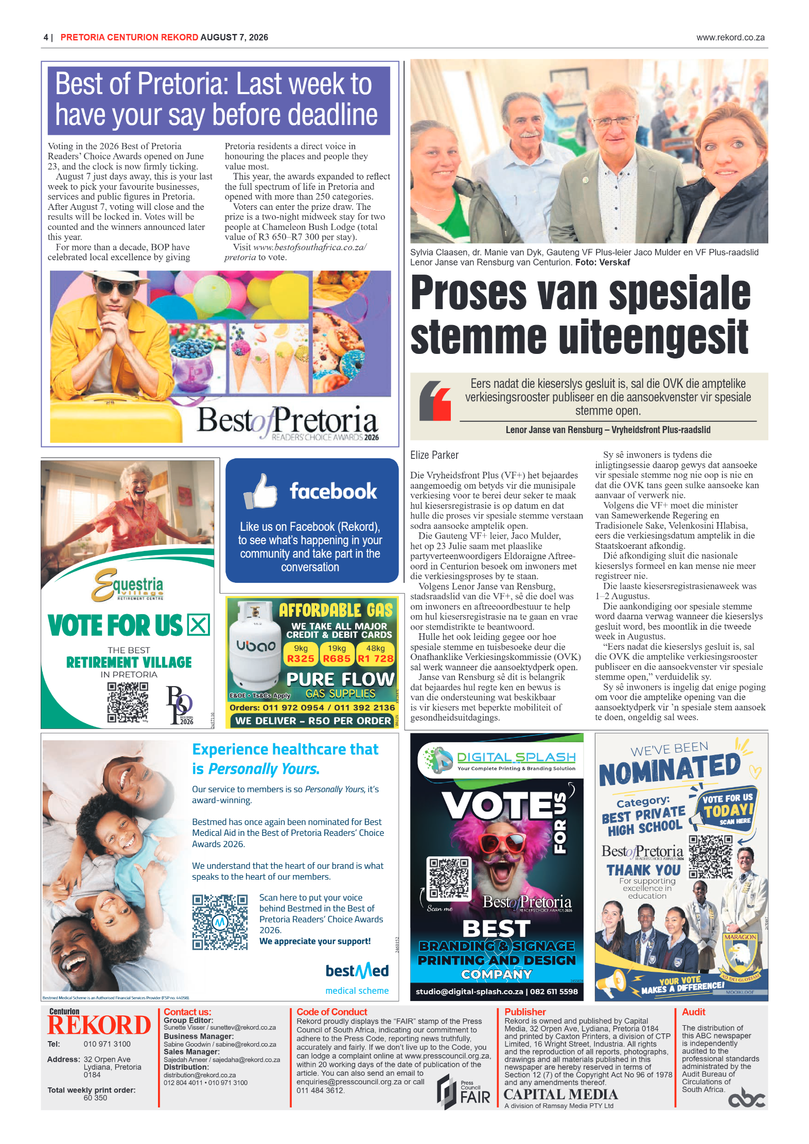 Rekord Centurion 7 August 2026 page 6
