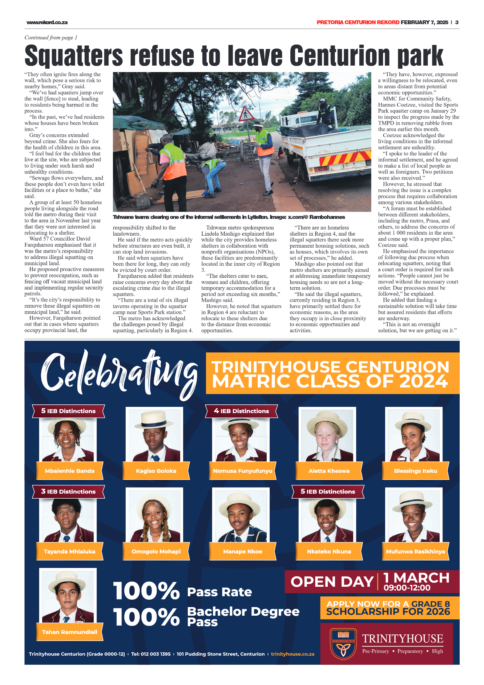 Rekord Centurion 7 February 2025 page 3