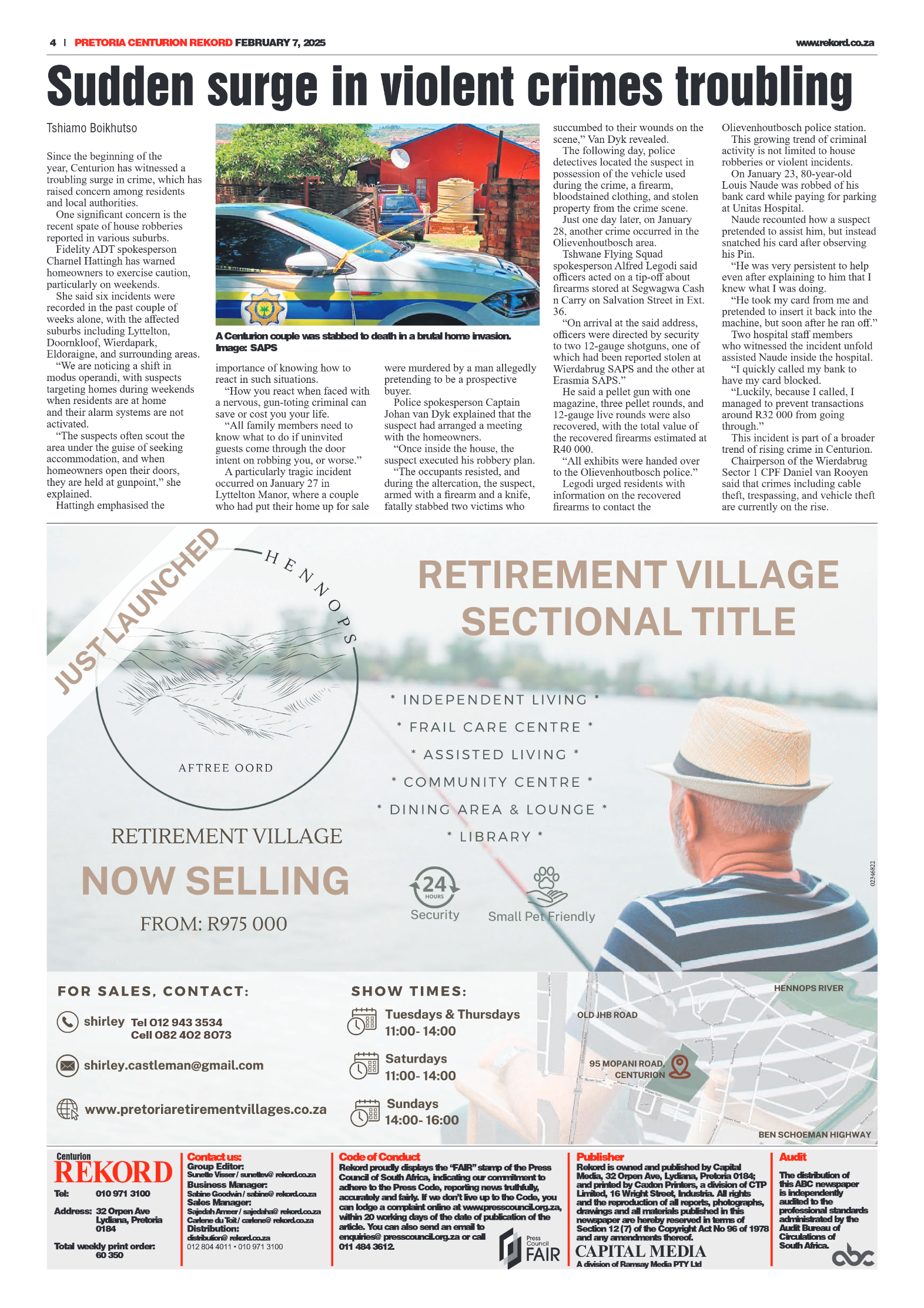 Rekord Centurion 7 February 2025 page 4