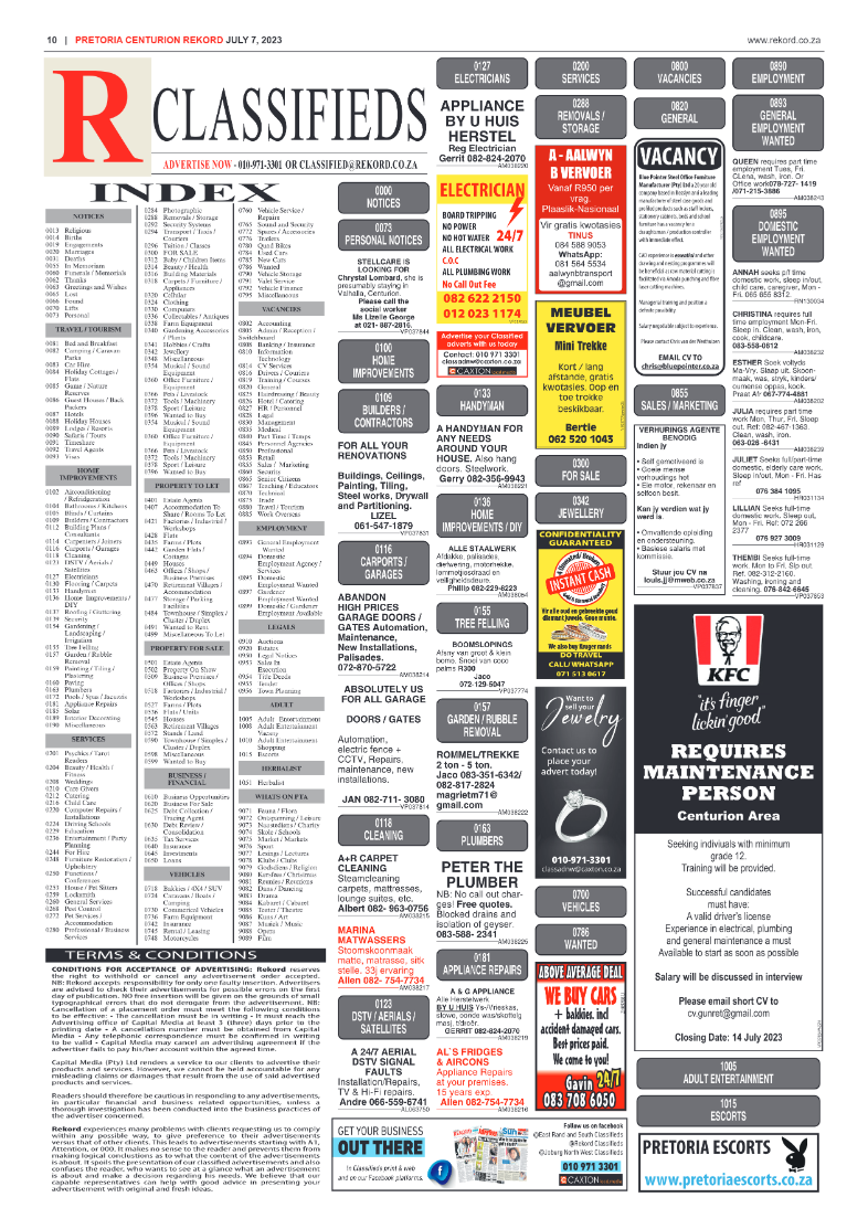 Rekord Centurion 7 July 2023 page 10