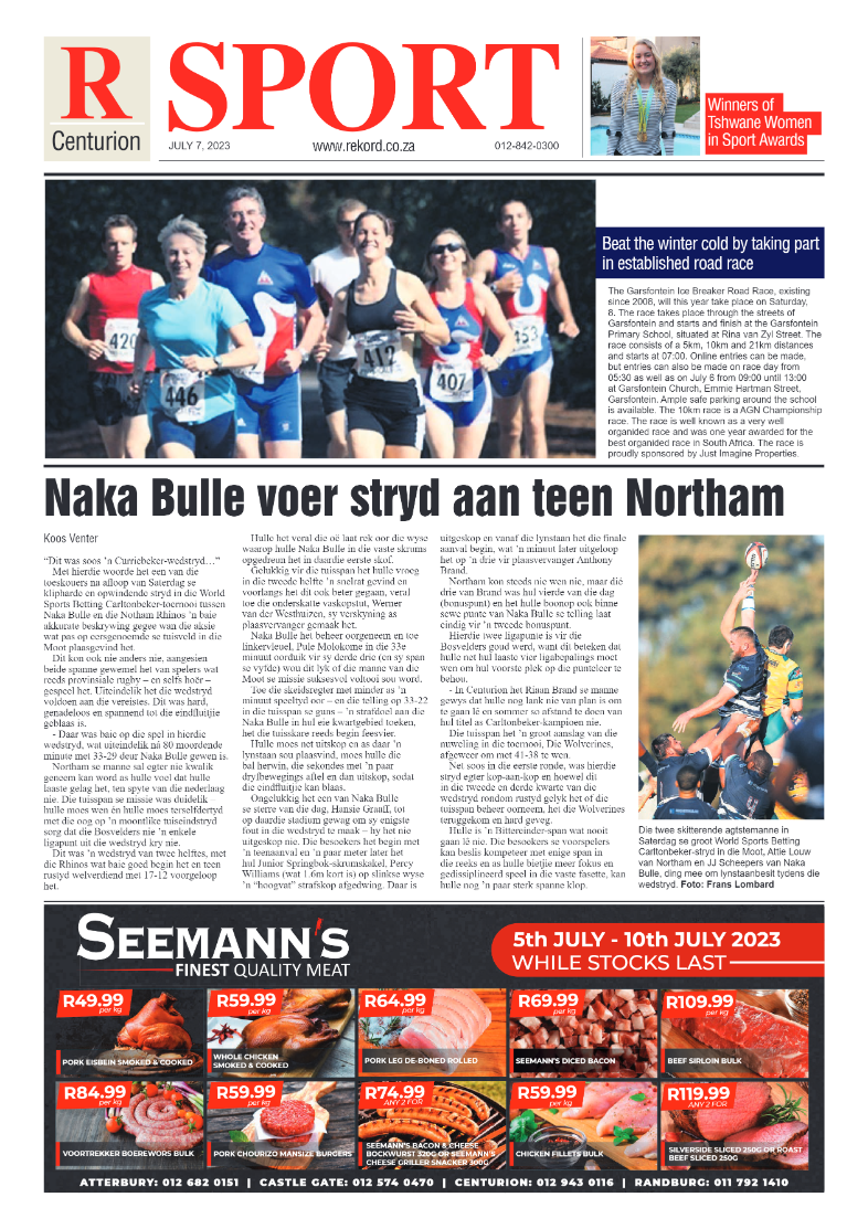 Rekord Centurion 7 July 2023 page 12