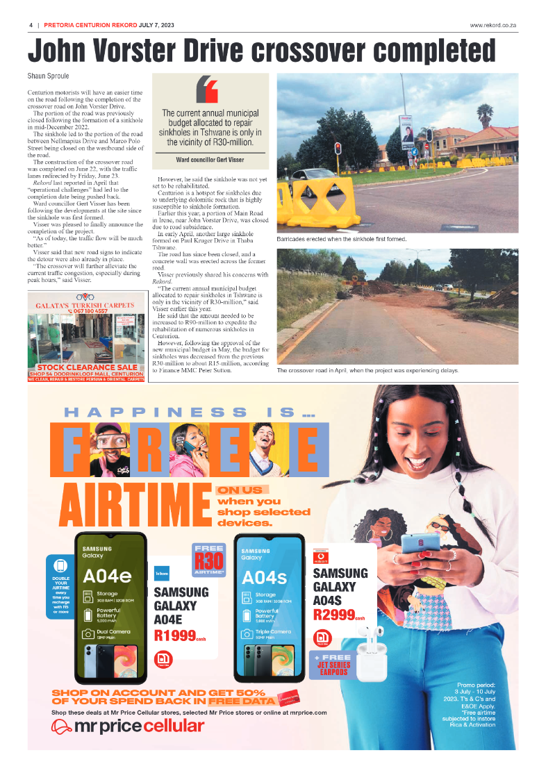 Rekord Centurion 7 July 2023 page 4