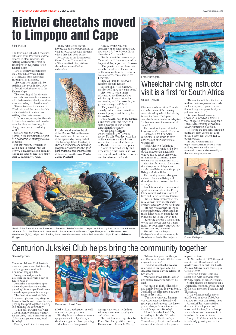 Rekord Centurion 7 July 2023 page 8