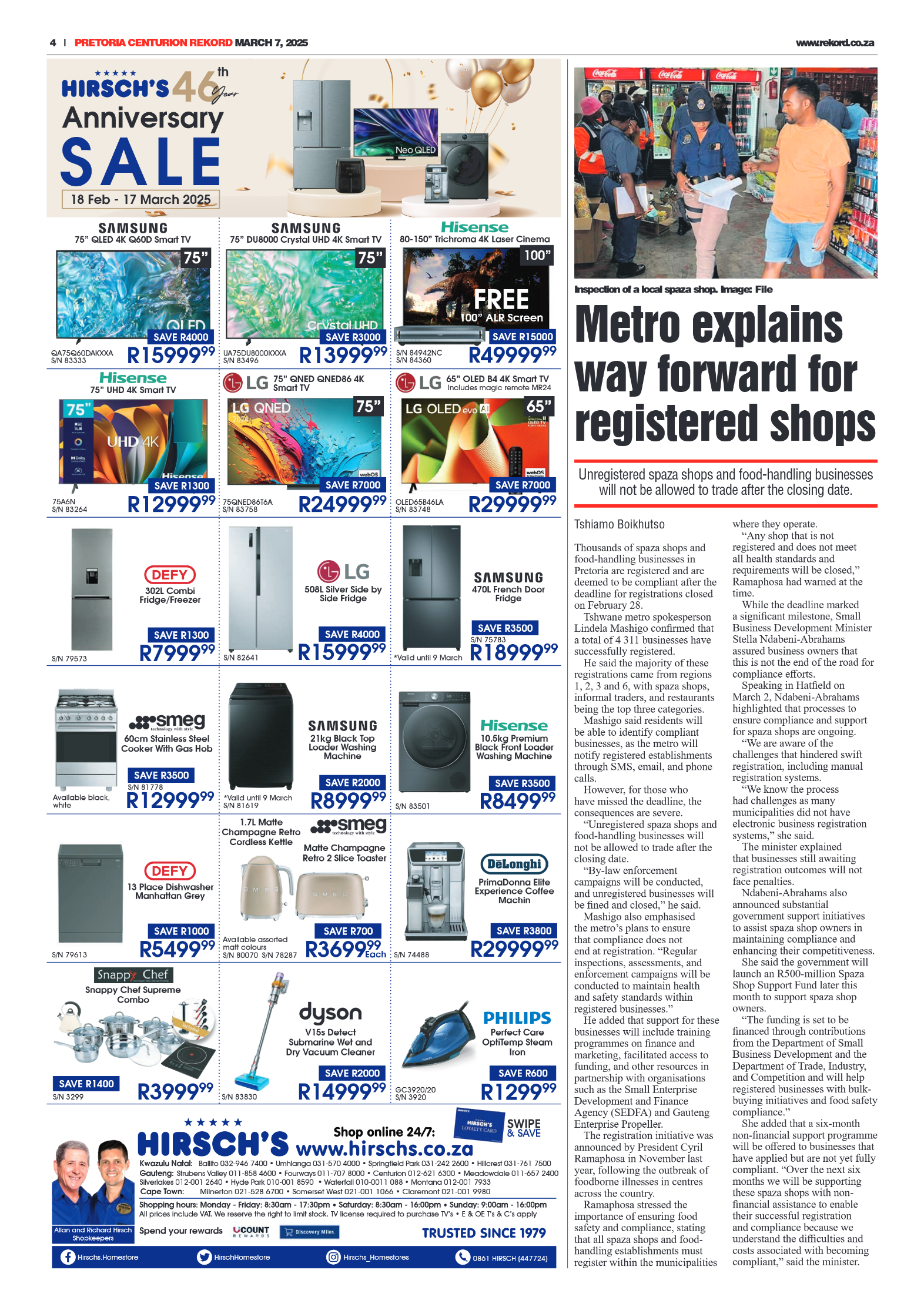 Rekord Centurion 7 March 2025 page 4