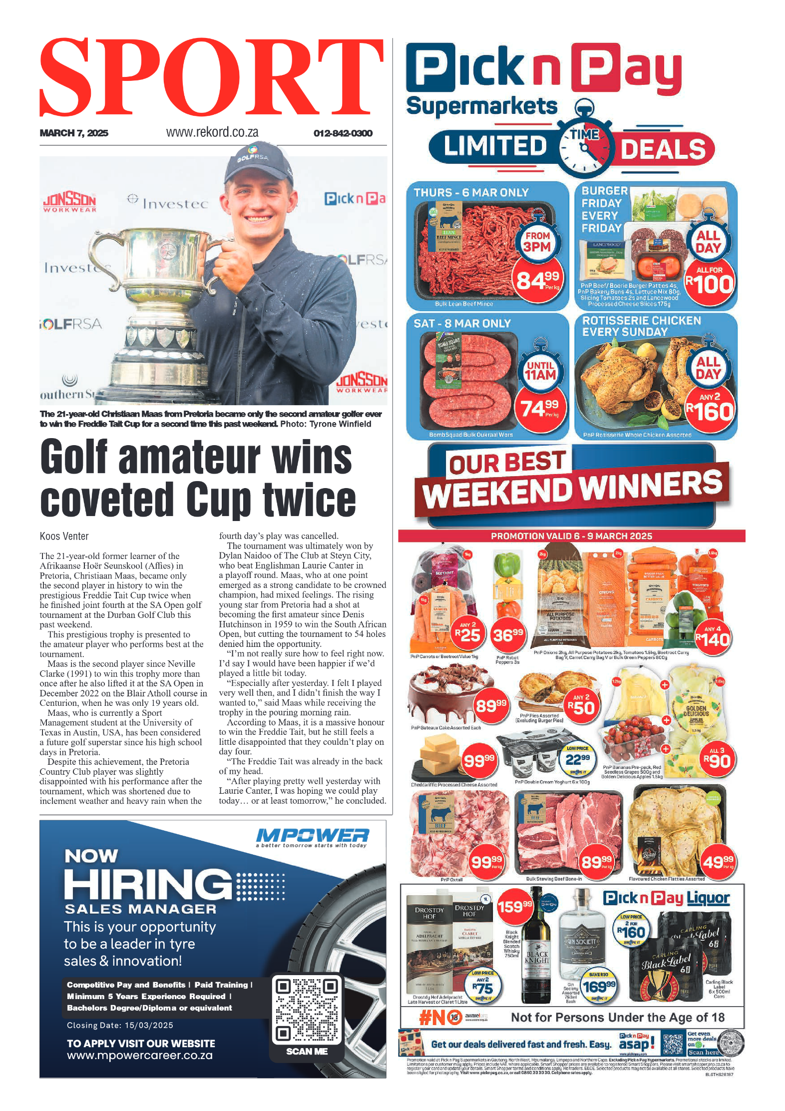 Rekord Centurion 7 March 2025 page 8