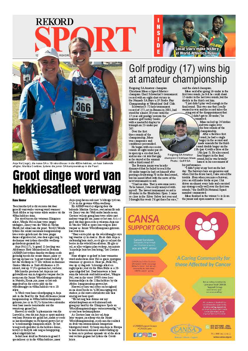 Rekord Centurion 7 May 2021 page 12