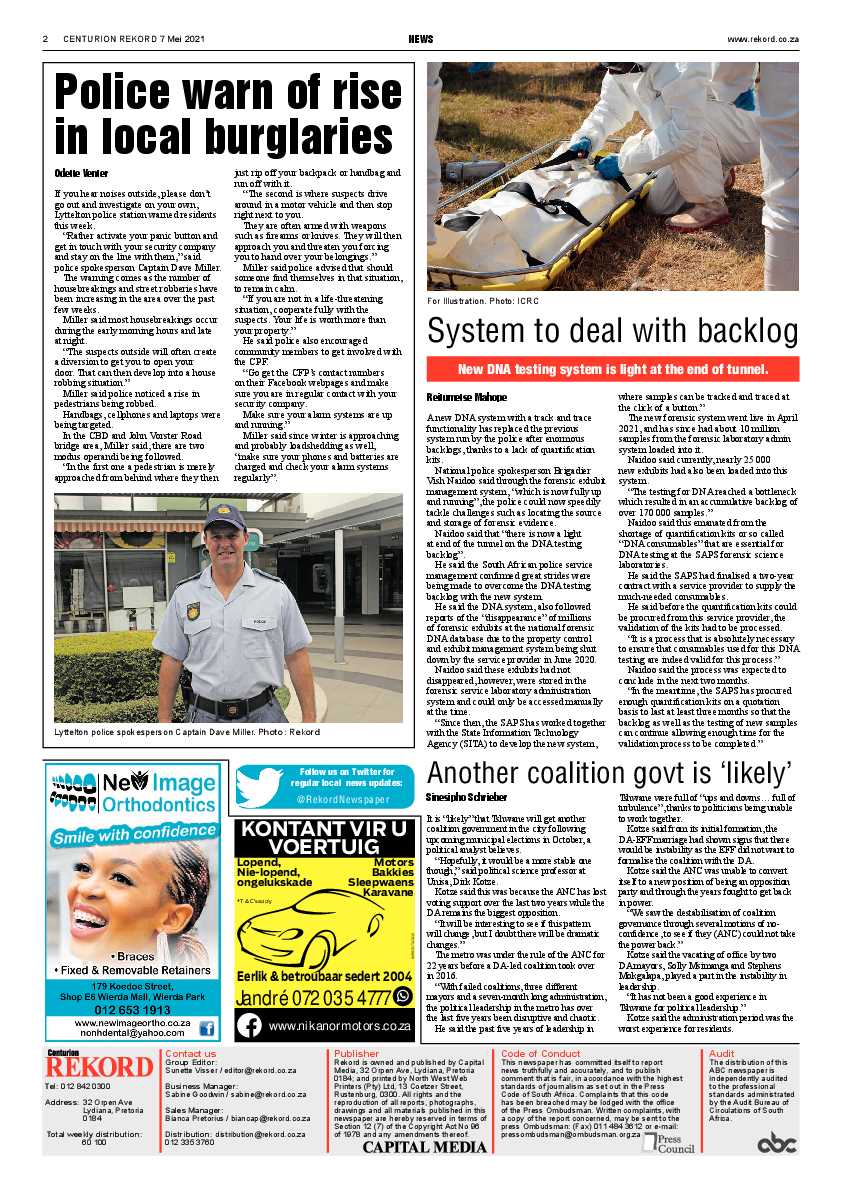 Rekord Centurion 7 May 2021 page 2