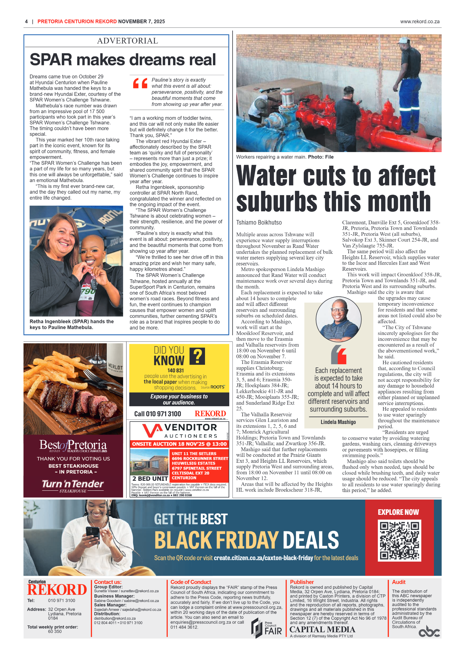 Rekord Centurion 7 November 2025 page 4