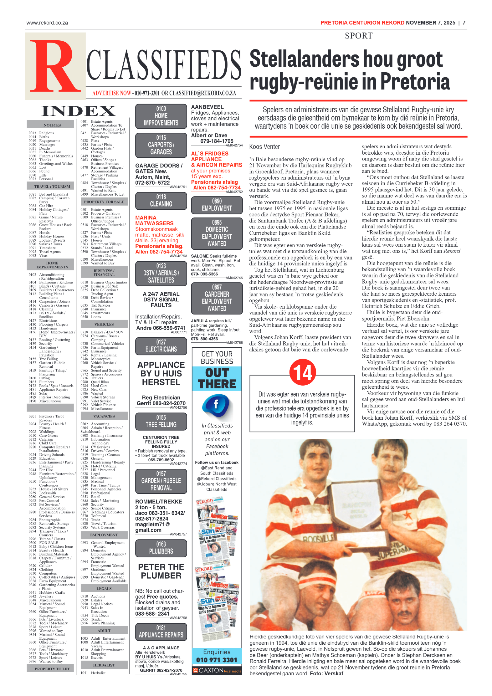 Rekord Centurion 7 November 2025 page 7