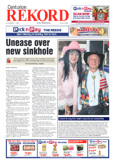 Rekord Centurion 7 November 2025