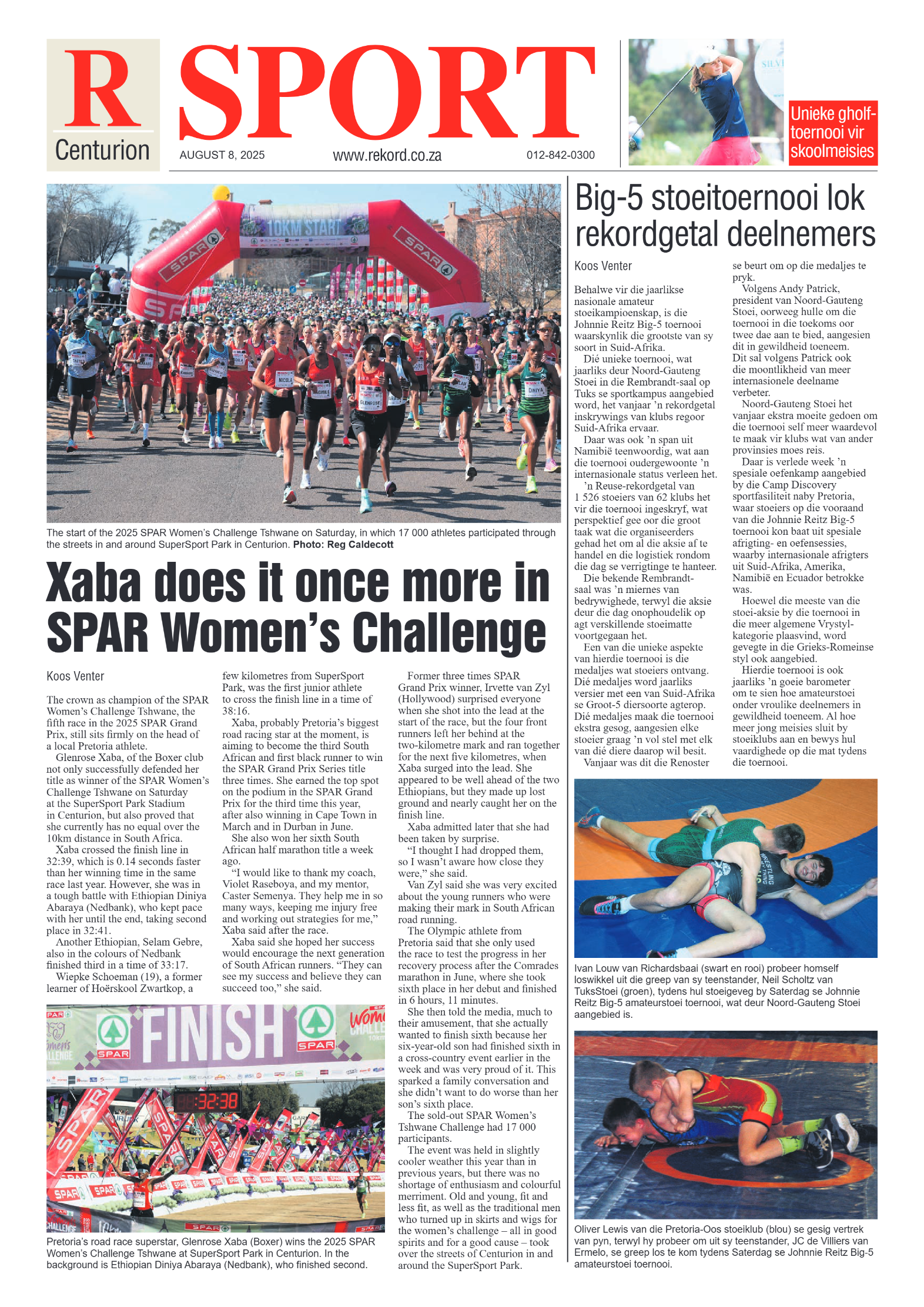 Rekord Centurion 8 August 2025 page 12