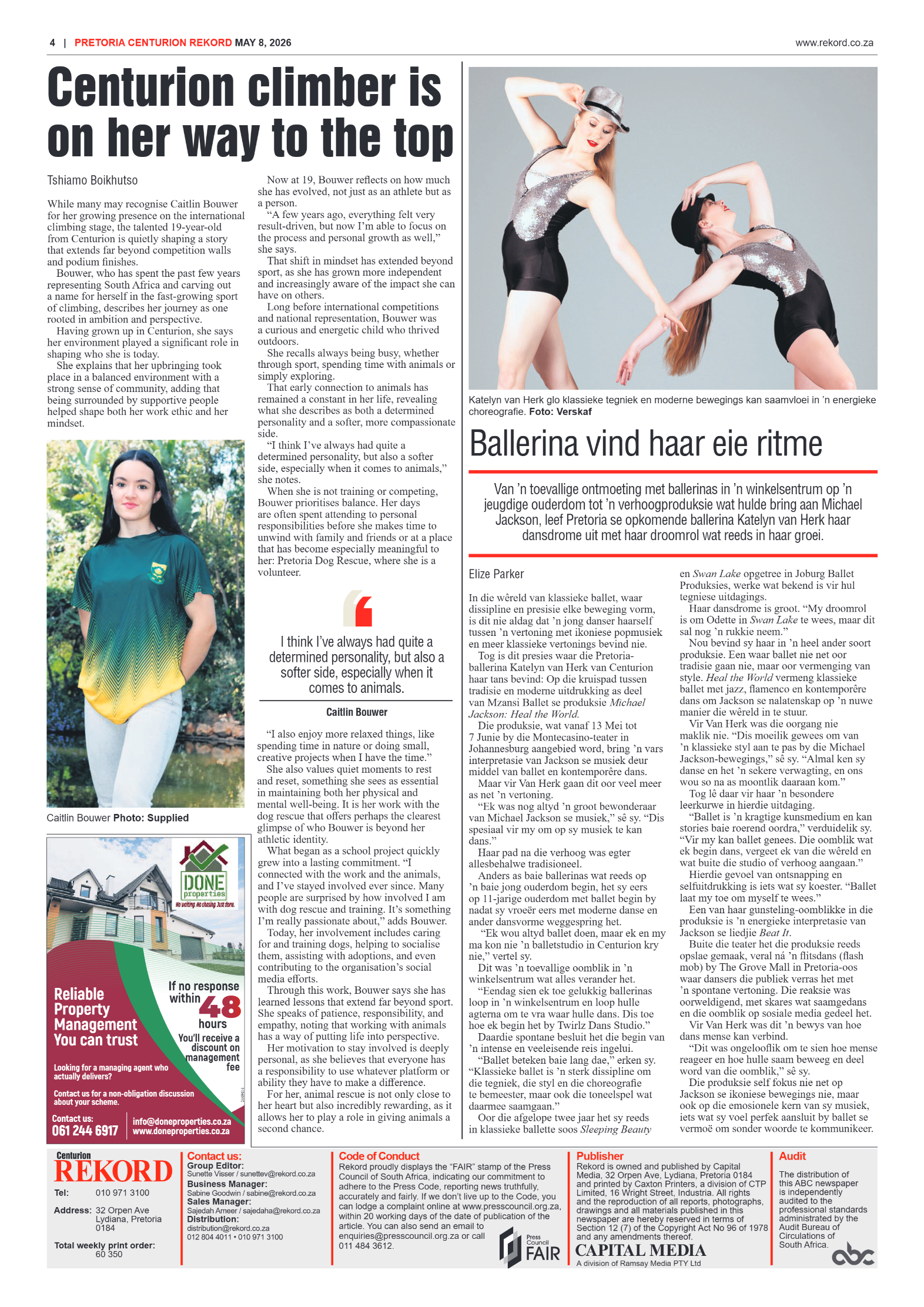 Rekord Centurion 8 May 2026 page 4