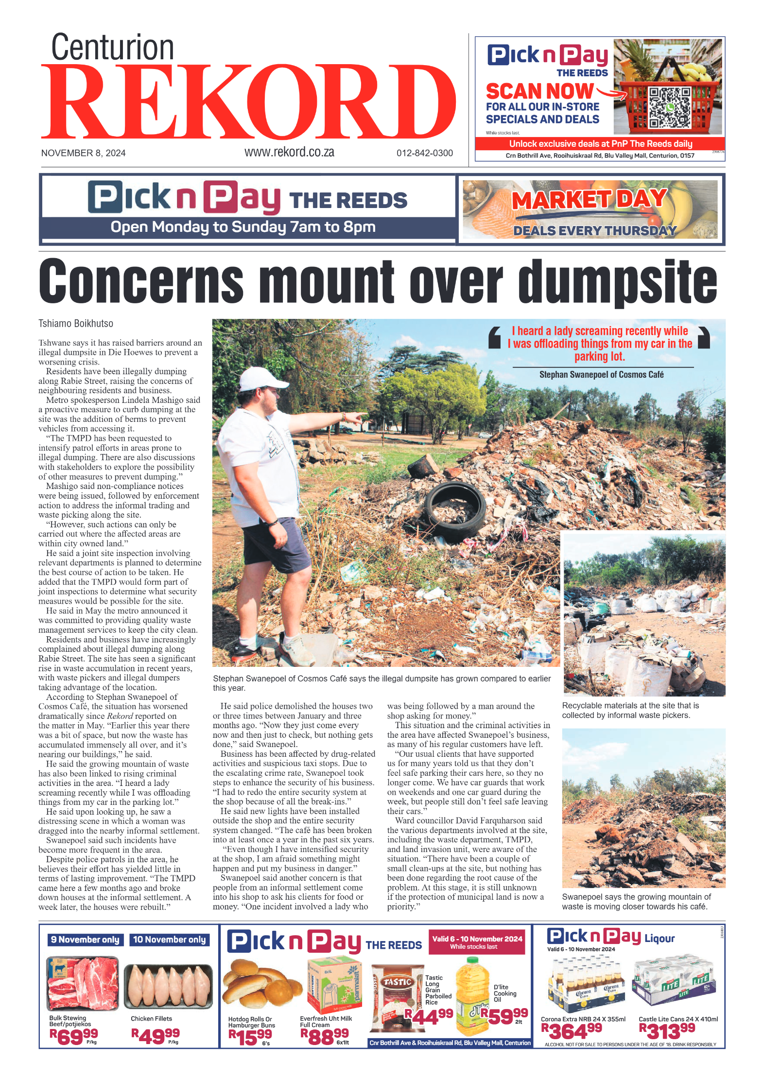 Rekord Centurion 8 November 2024 page 1