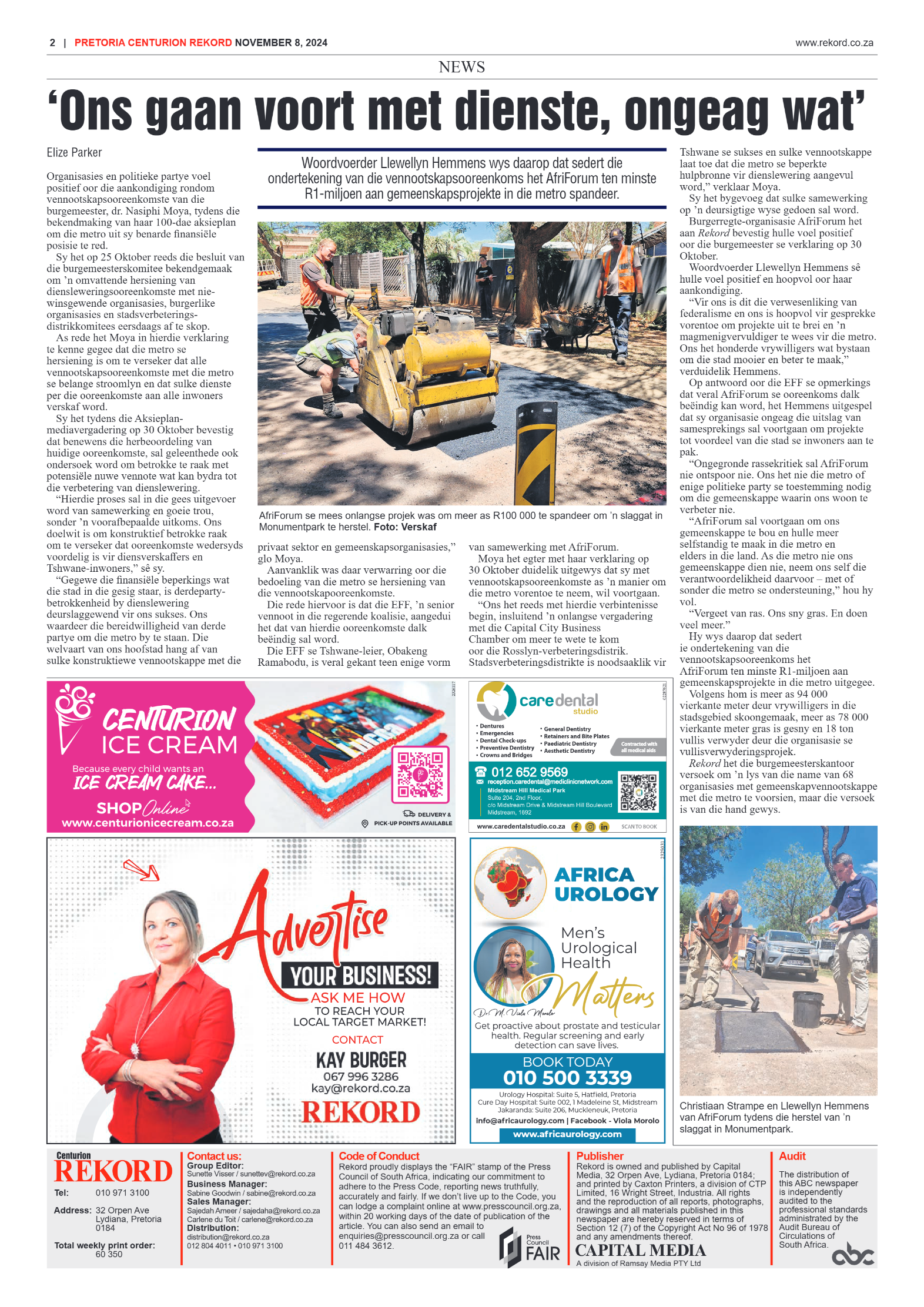 Rekord Centurion 8 November 2024 page 2